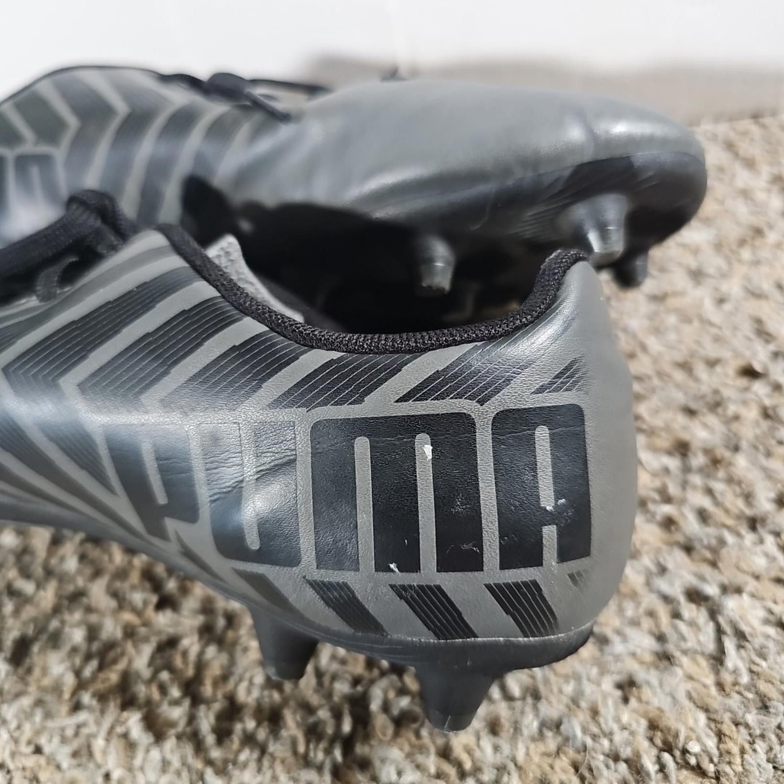 Puma Puma Soccer Cleats US 6.5 UK 5.5 106704-03 Gray Black Size ONE SIZE - 3 Thumbnail