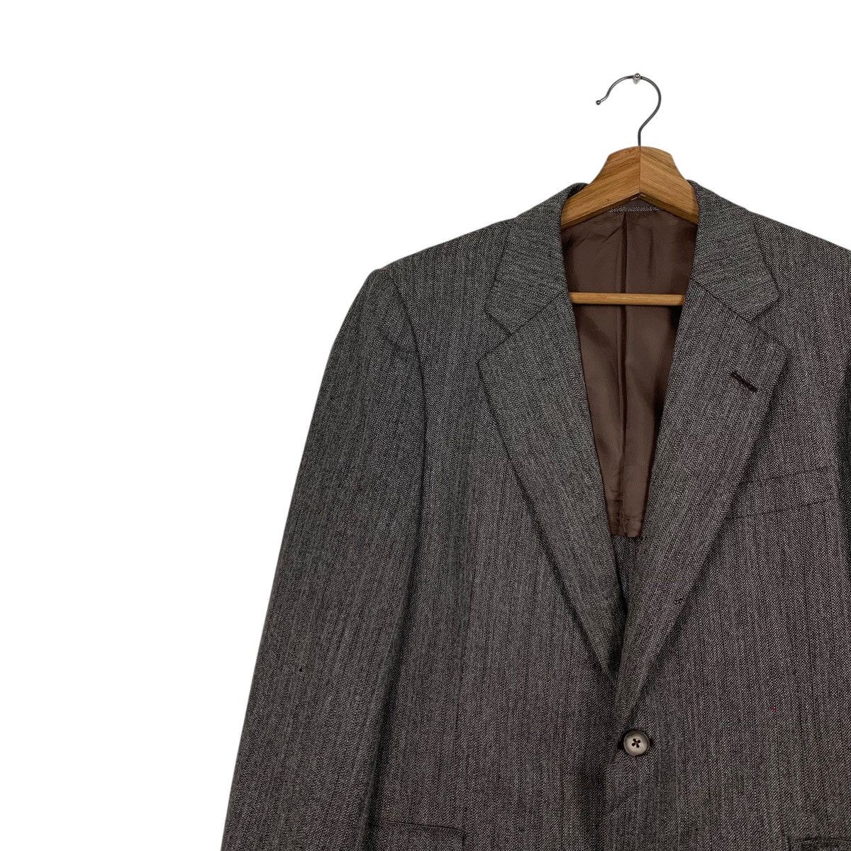 Burberry 90’s BURBERRYS Wool Suit Jacket Blazers #2315-C103 Size US M / EU 48-50 / 2 - 6 Thumbnail
