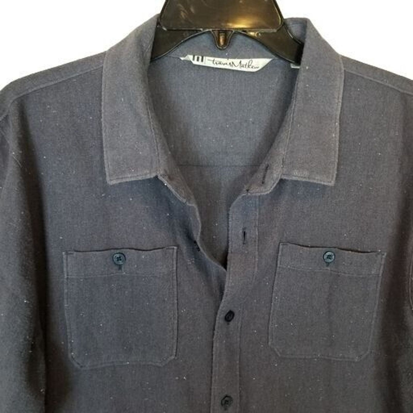 TravisMathew Travis Mathew Men Flannel Shirt L Gorpcore Casual Minimalist Size US L / EU 52-54 / 3 - 2 Thumbnail
