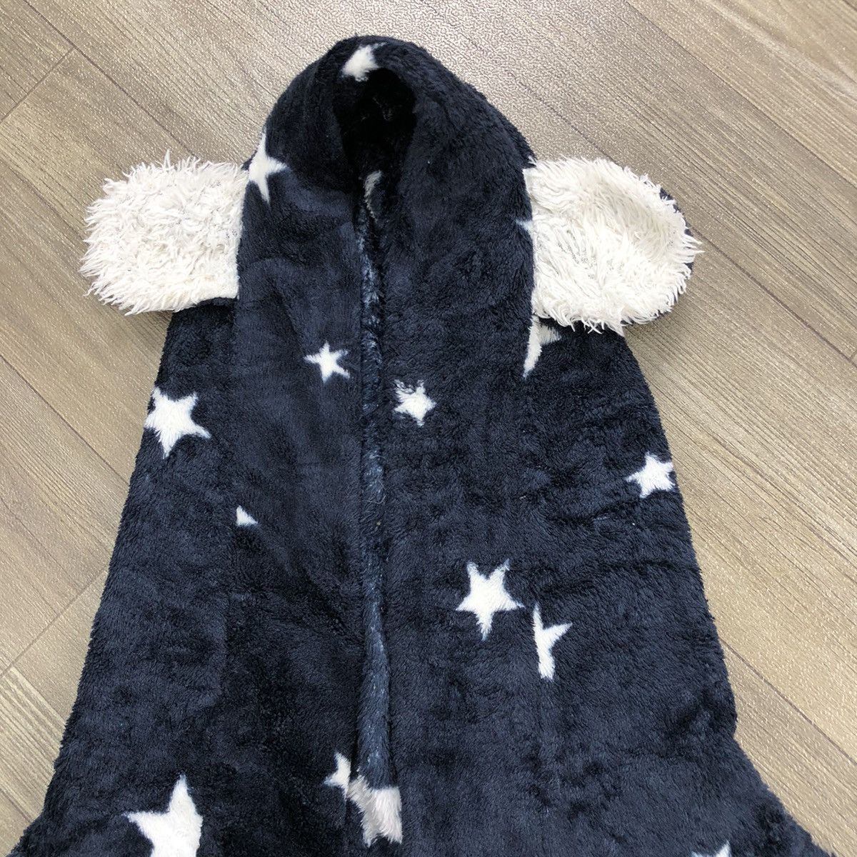 Beauty Beast × If Six Was Nine × mercibeaucoup Crazy🔥 Japanese Brand 3D Black Star Bear Ear Fleece Jacket Size US M / EU 48-50 / 2 - 3 Thumbnail