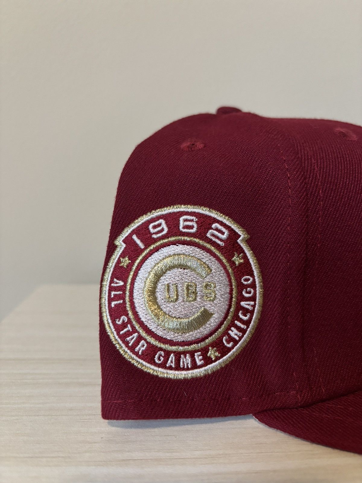 Topperz Chicago Cubs Fitted Size 7 1/2 Topperz Size ONE SIZE - 4 Thumbnail