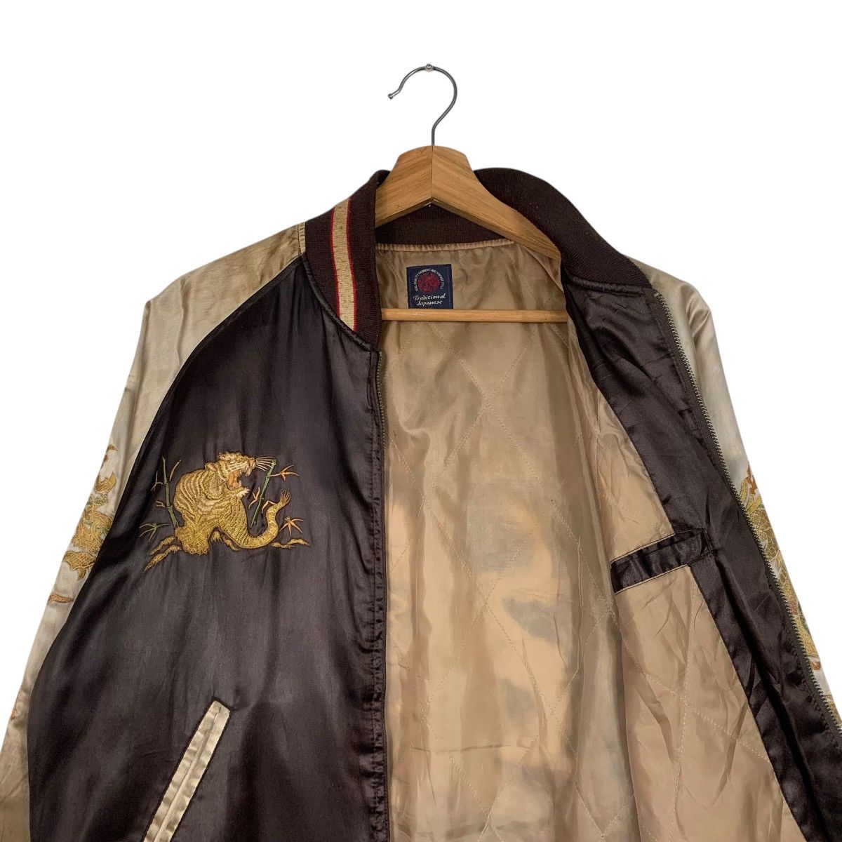Japanese Brand Japanese Traditional Tiger Dragon Sukajan Jacket Size US M / EU 48-50 / 2 - 10 Thumbnail