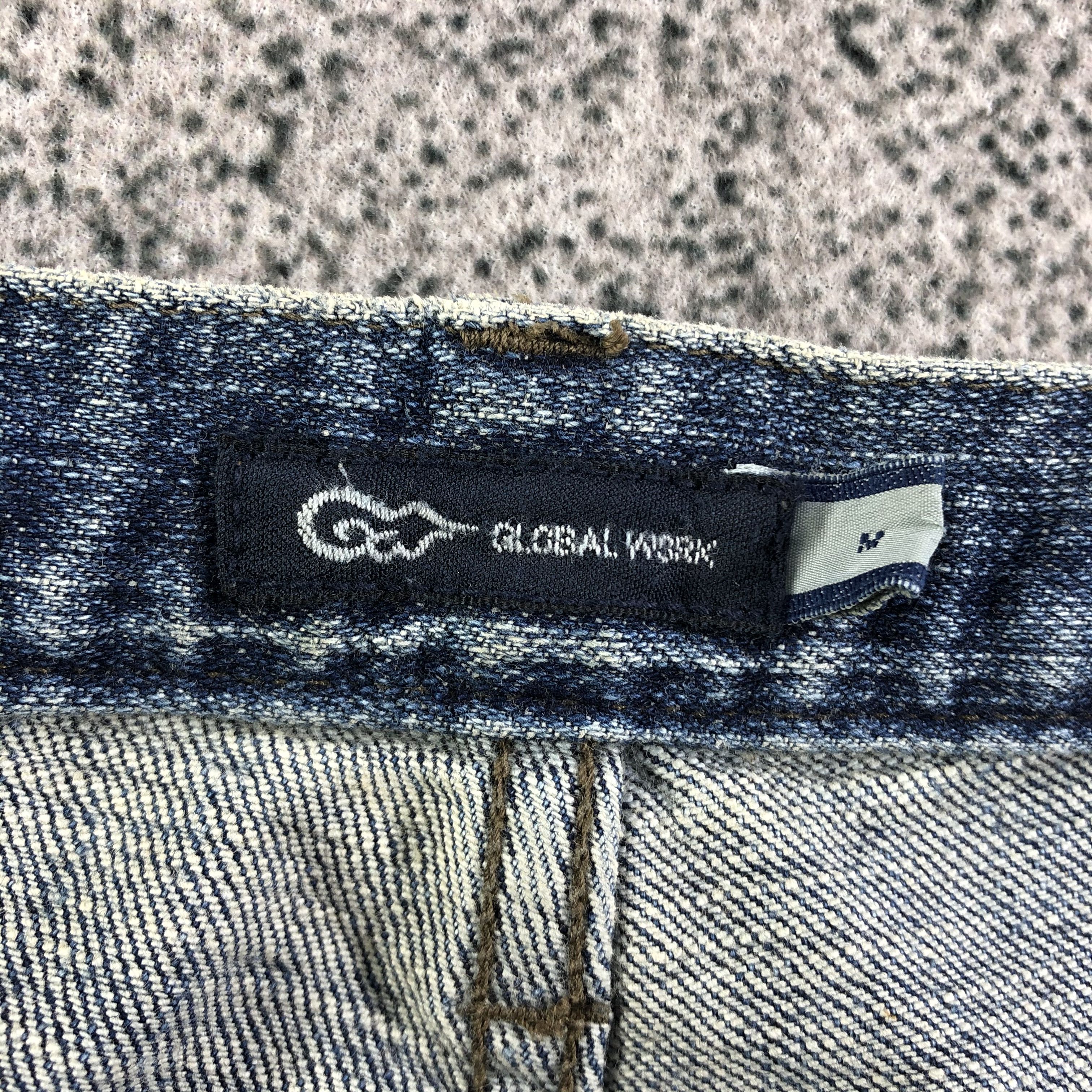 Japanese Brand Global Work Cargo Jeans KJ2124 Size US 29 - 7 Thumbnail