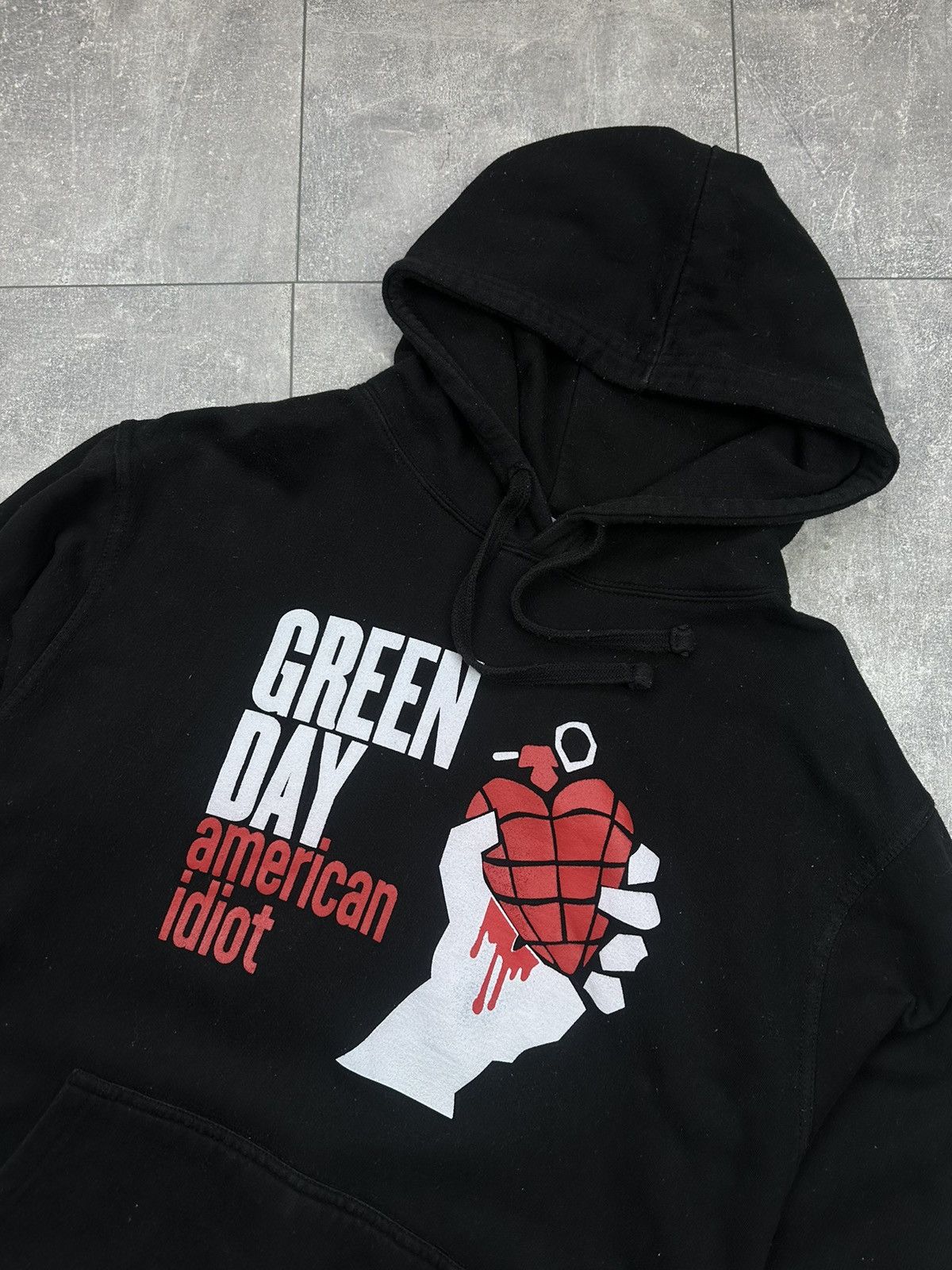 Band Tees Vintage Hoodie Green Day American Idiot Size US L / EU 52-54 / 3 - 4 Thumbnail