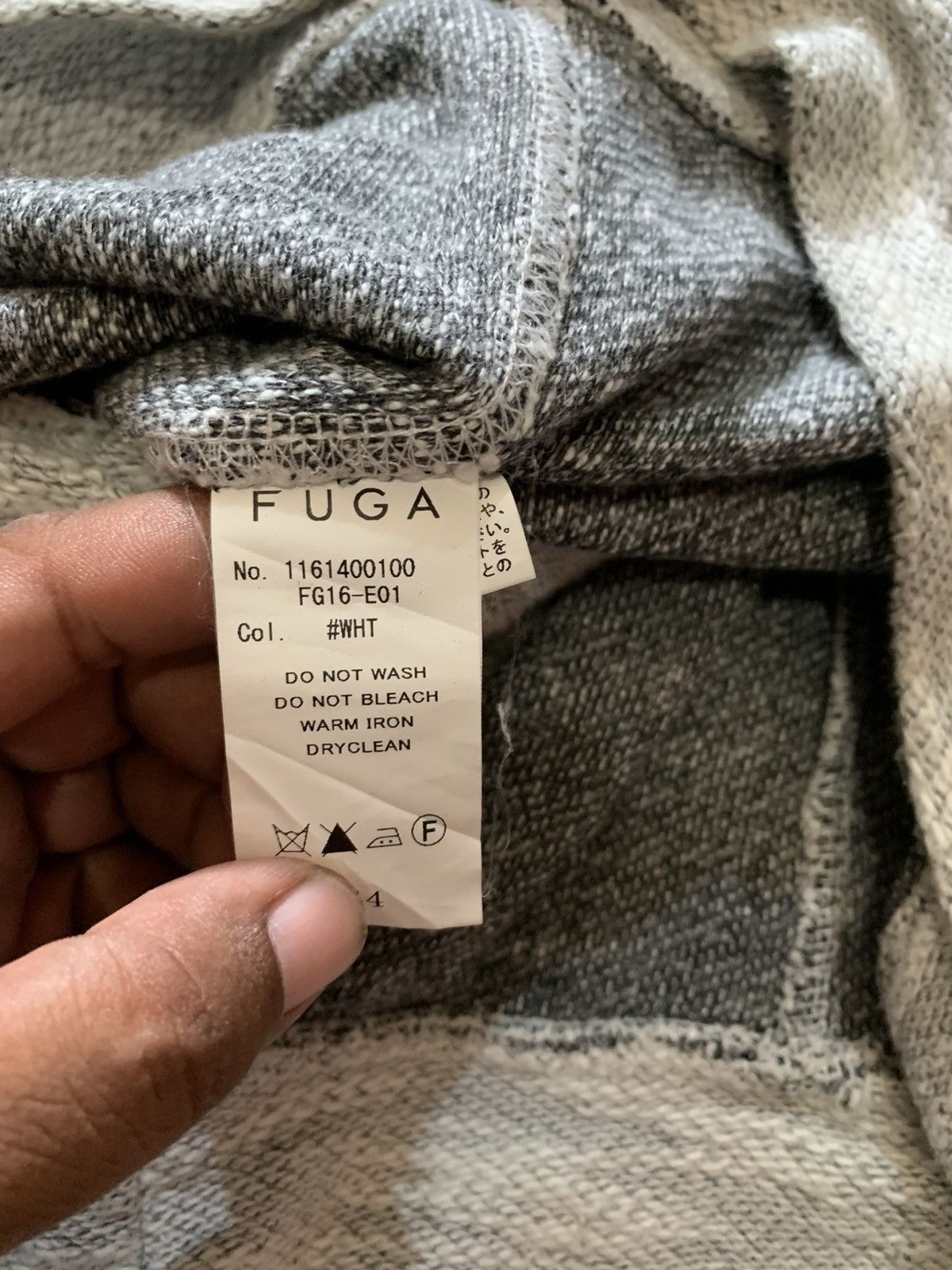 GOSTAR DE FUGA Fuga bono zip hoodie Size US M / EU 48-50 / 2 - 6 Thumbnail