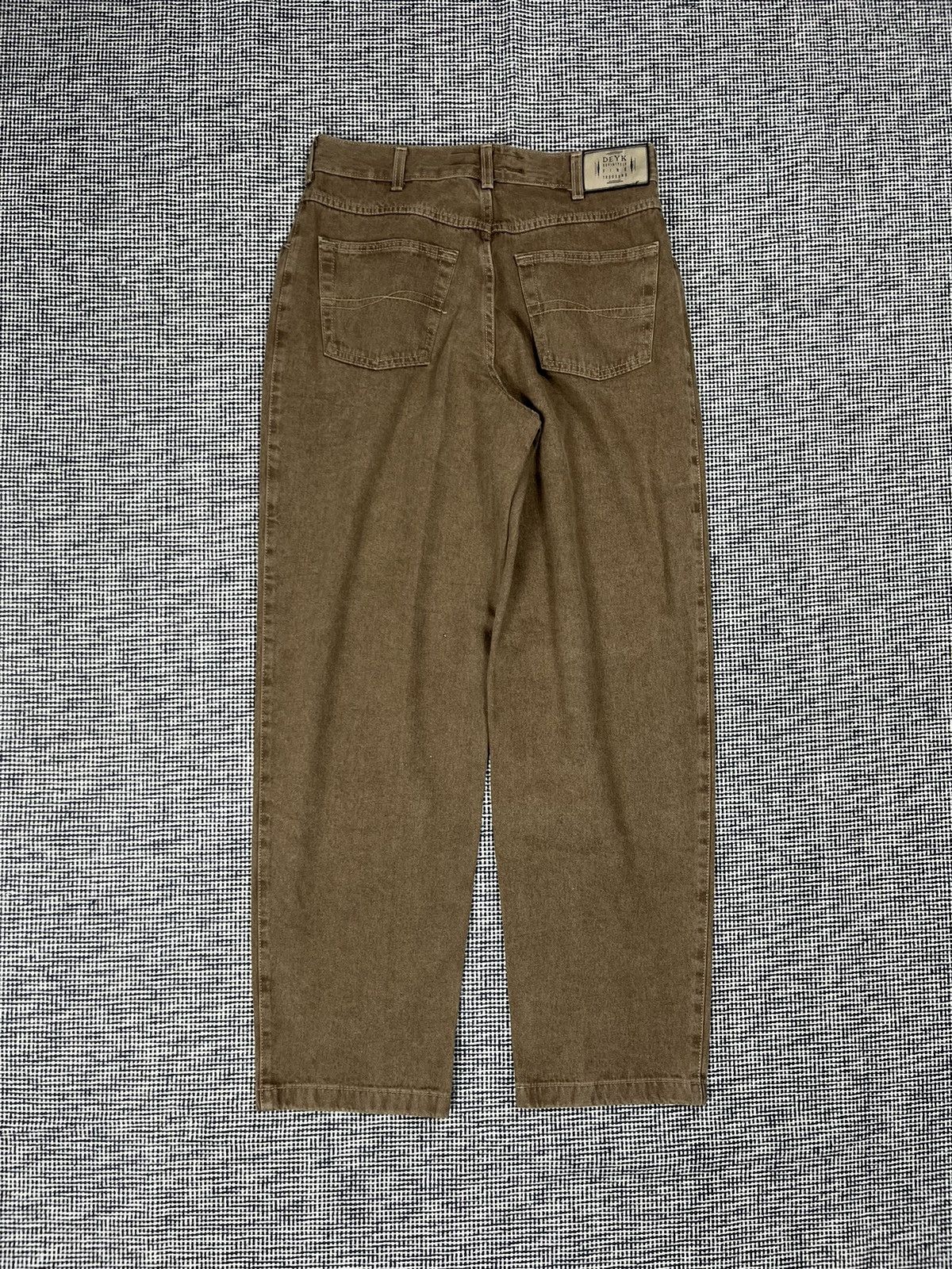 Vintage 80s vintage baggy light brown jeans west Germany skate Size US 32 / EU 48 - 2 Thumbnail