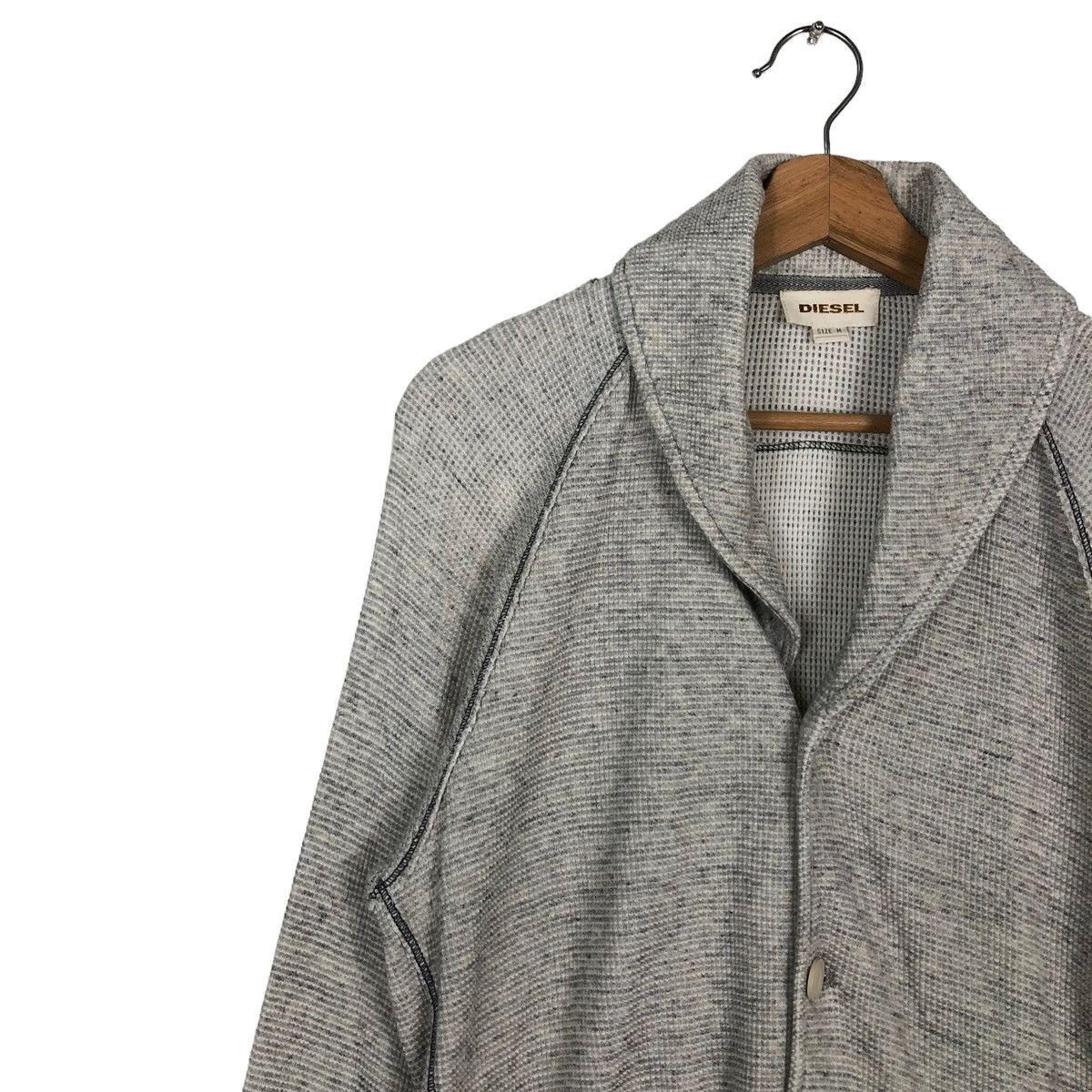 Diesel 🔥VINTAGE CARDIGAN JACKET DIESEL INSPIRE ISSEY MIYAKE Size US M / EU 48-50 / 2 - 6 Thumbnail