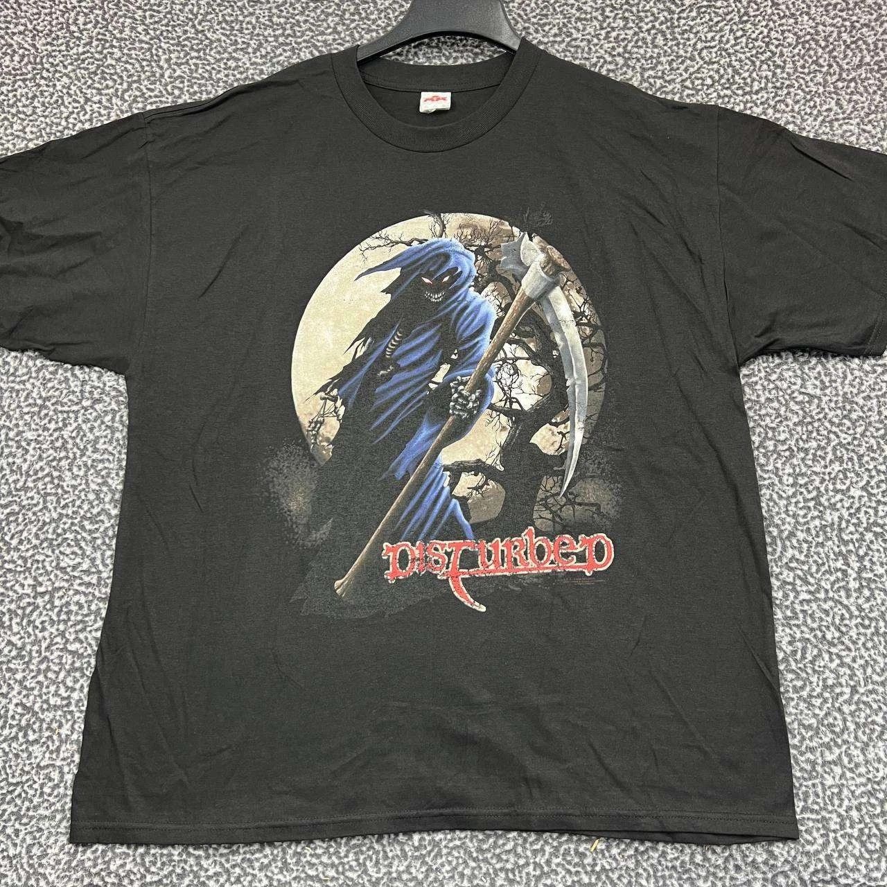 Alstyle Vintage Disturbed Reaper Shirt Men 2XL Black Deadstock New Size US XXL / EU 58 / 5 - 1 Thumbnail
