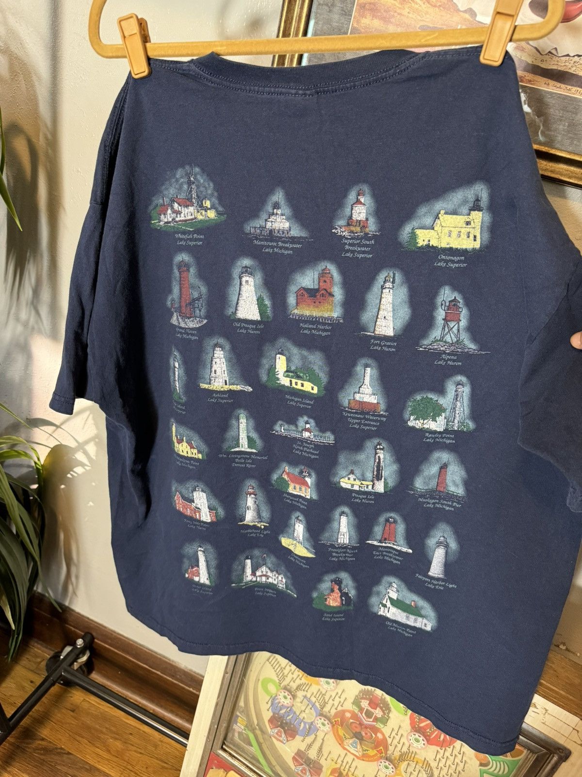 Vintage Vintage Lighthouse Shirt Size US XXL / EU 58 / 5 - 4 Thumbnail