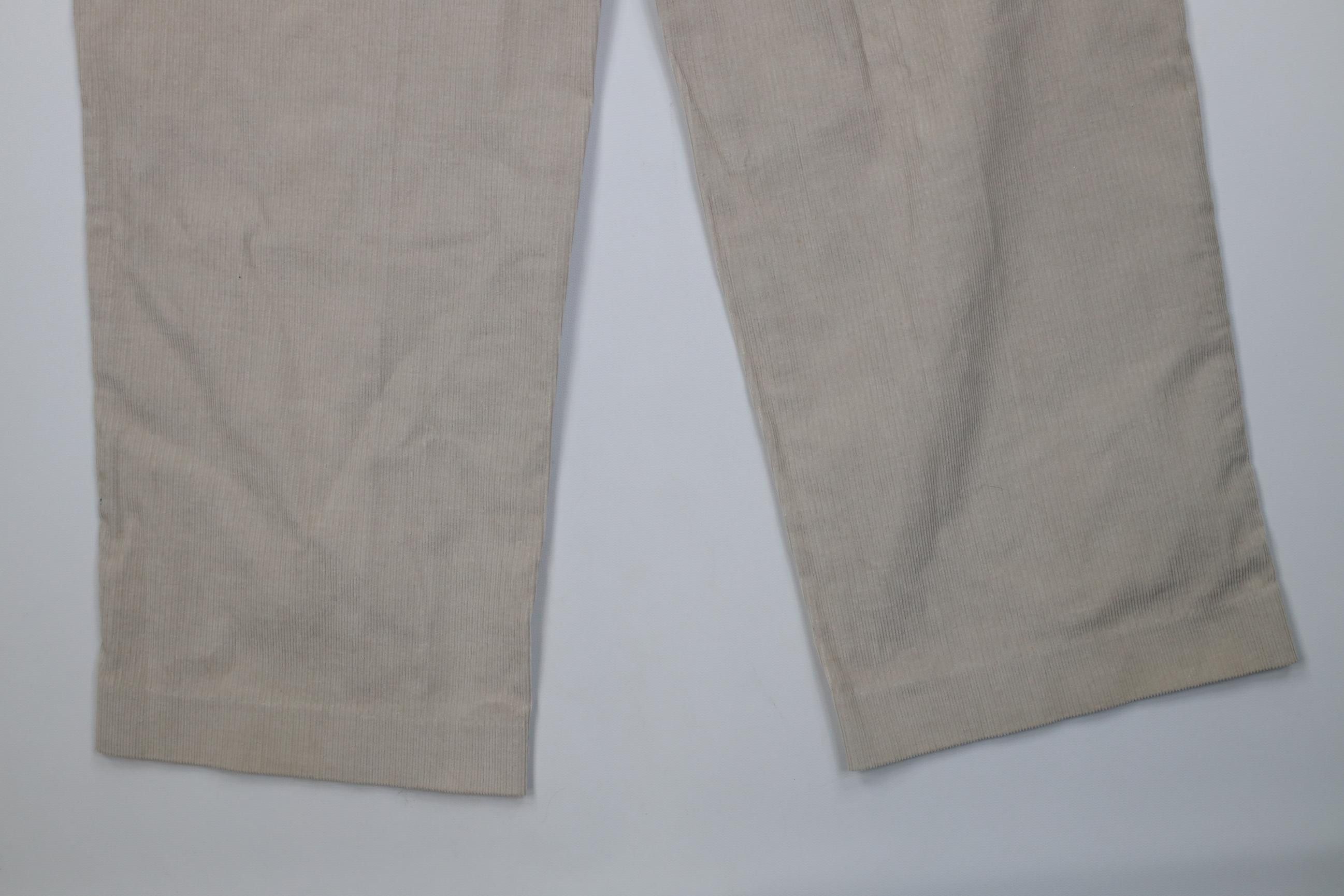 Lands' End Vintage 90s Lands End Wide Leg Chino Pants Stone USA Size US 36 / EU 52 - 13 Thumbnail