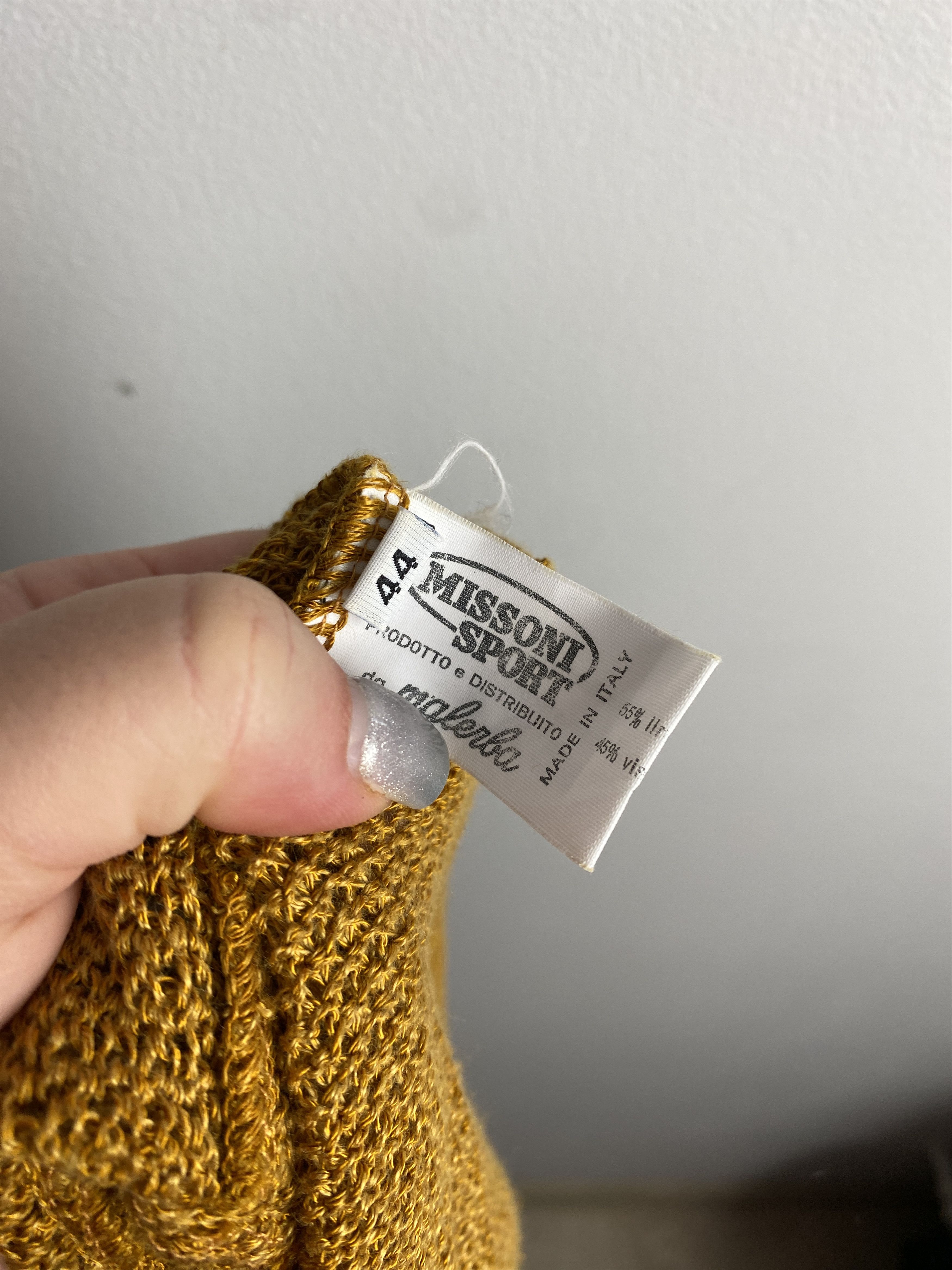 Missoni × Vintage Missoni Sport vintage cardigan sweater knitwear Size M / US 6-8 / IT 42-44 - 5 Thumbnail