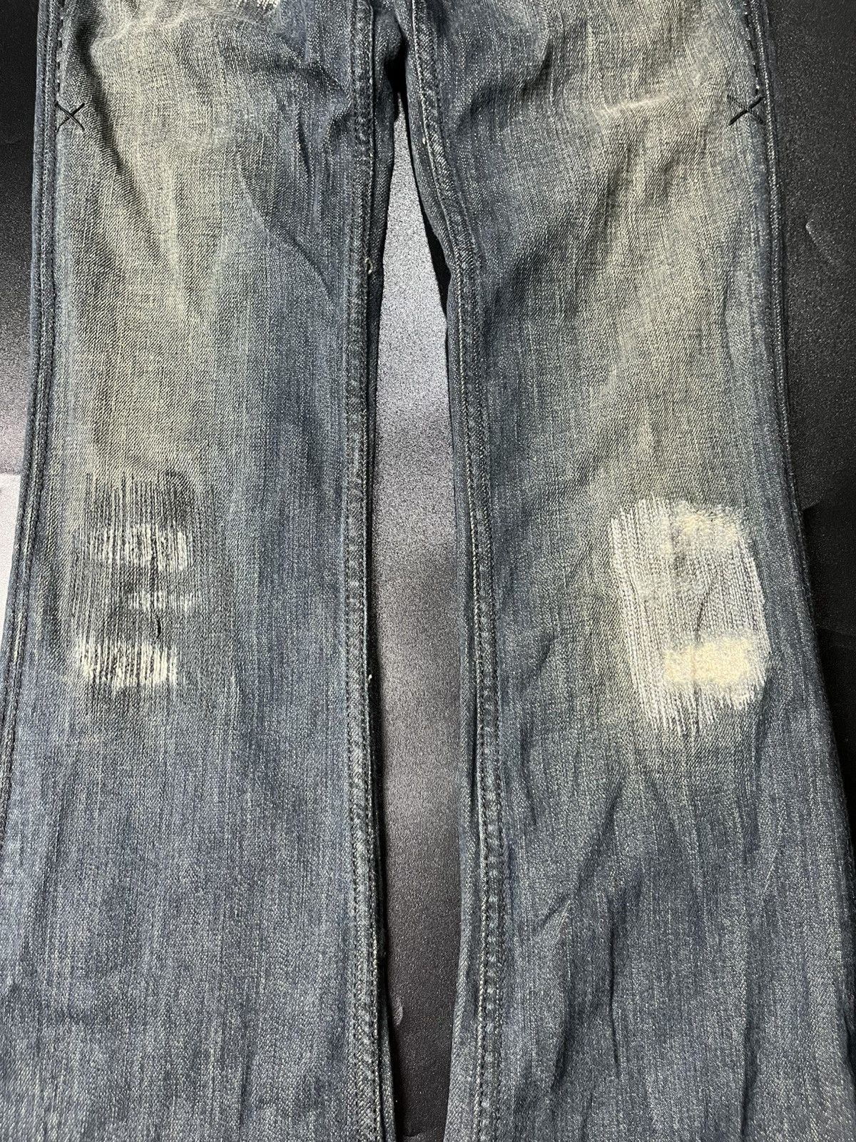 Hysteric Glamour × If Six Was Nine × Japanese Brand Japanese Super flared jeans antik denim Size US 29 - 4 Thumbnail