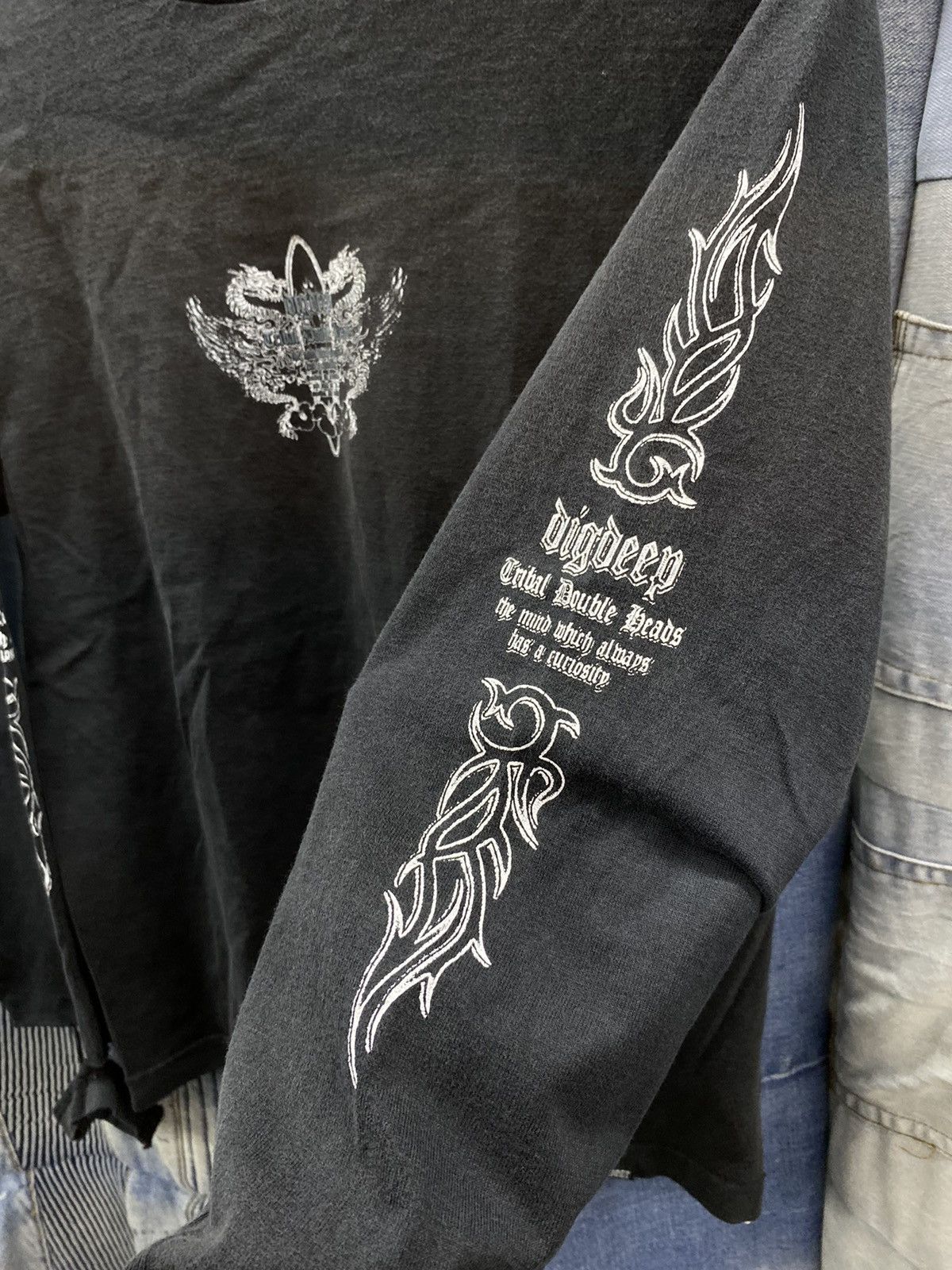 If Six Was Nine × Japanese Brand digdeep poem lengsleeve distress japanese style Size US S / EU 44-46 / 1 - 8 Thumbnail