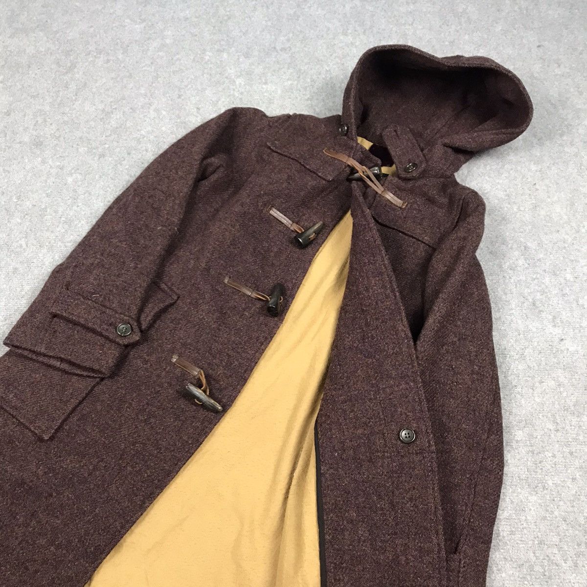 Harris Tweed × Japanese Brand HARRIS TWEED DUFFUR WOOL JACKET Size US S / EU 44-46 / 1 - 9 Thumbnail