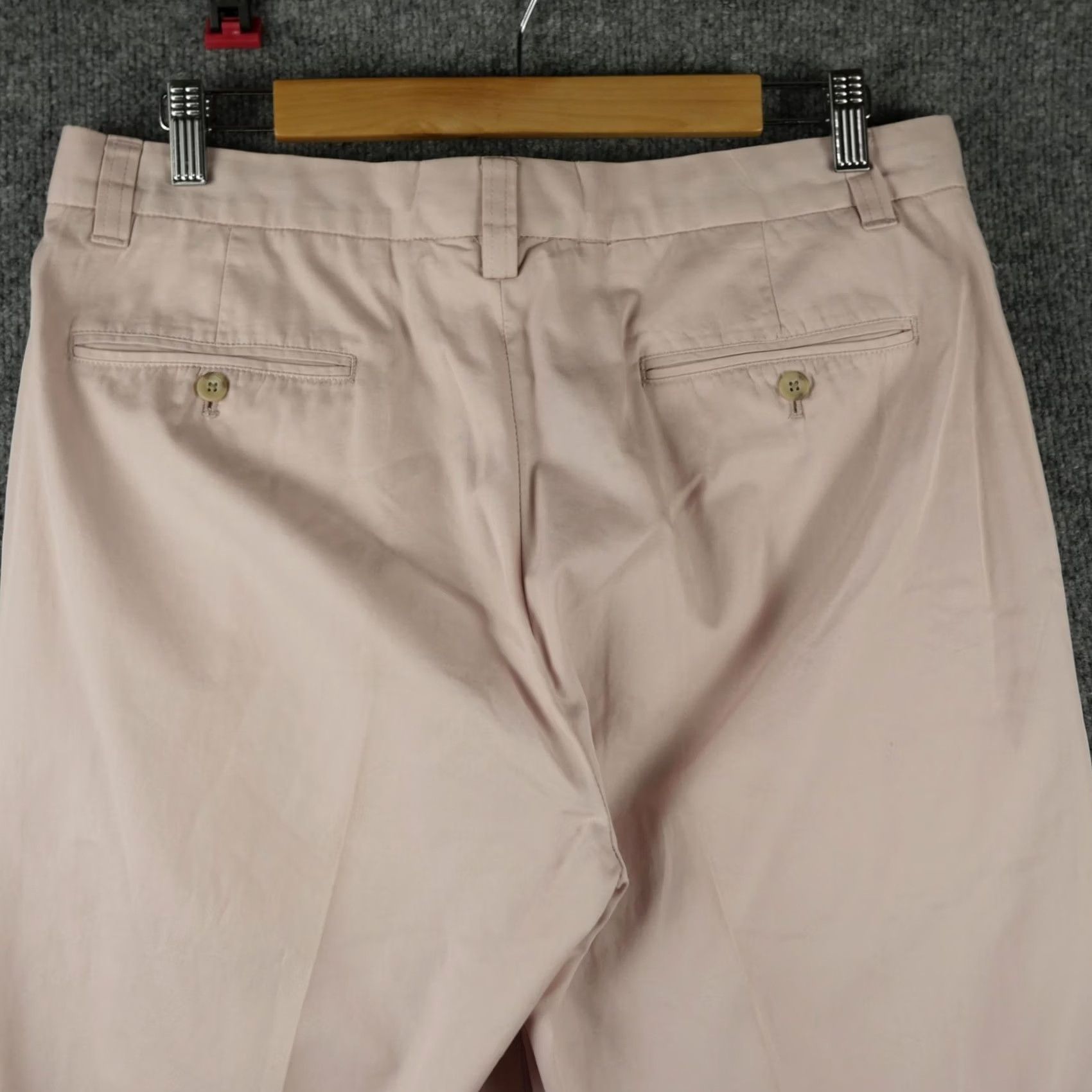 Polo Ralph Lauren Polo Ralph Lauren Pants Mens 33x32 Chino Straight Classic Fit Cotton Twill Pink Slant Pocket Flat Front Size US XS / EU 42 / 0 - 5 Thumbnail