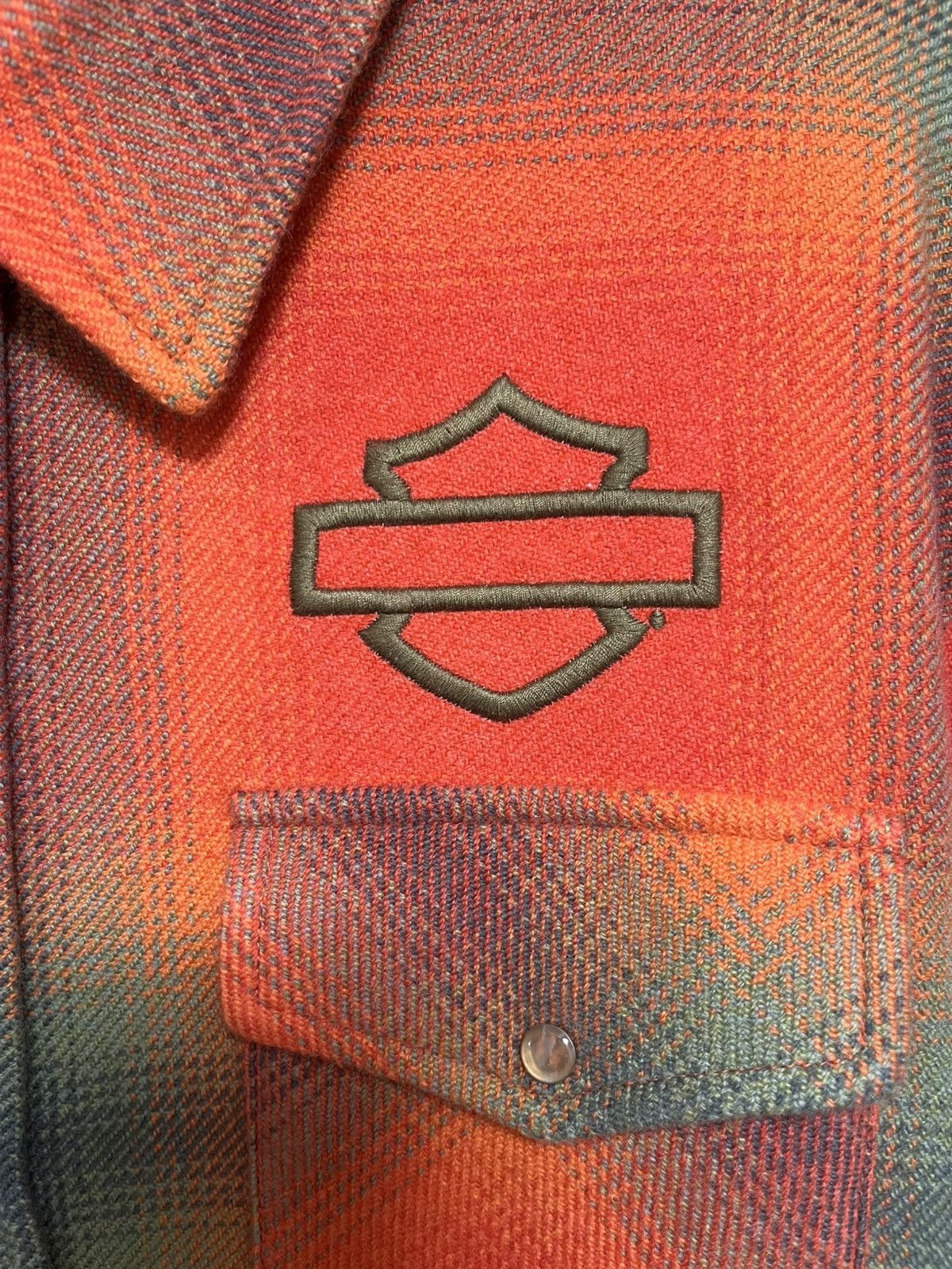 God's True Cashmere God’s True Cashmere X Harley Davidson Shirt Sz XL Size US XL / EU 56 / 4 - 2 Thumbnail