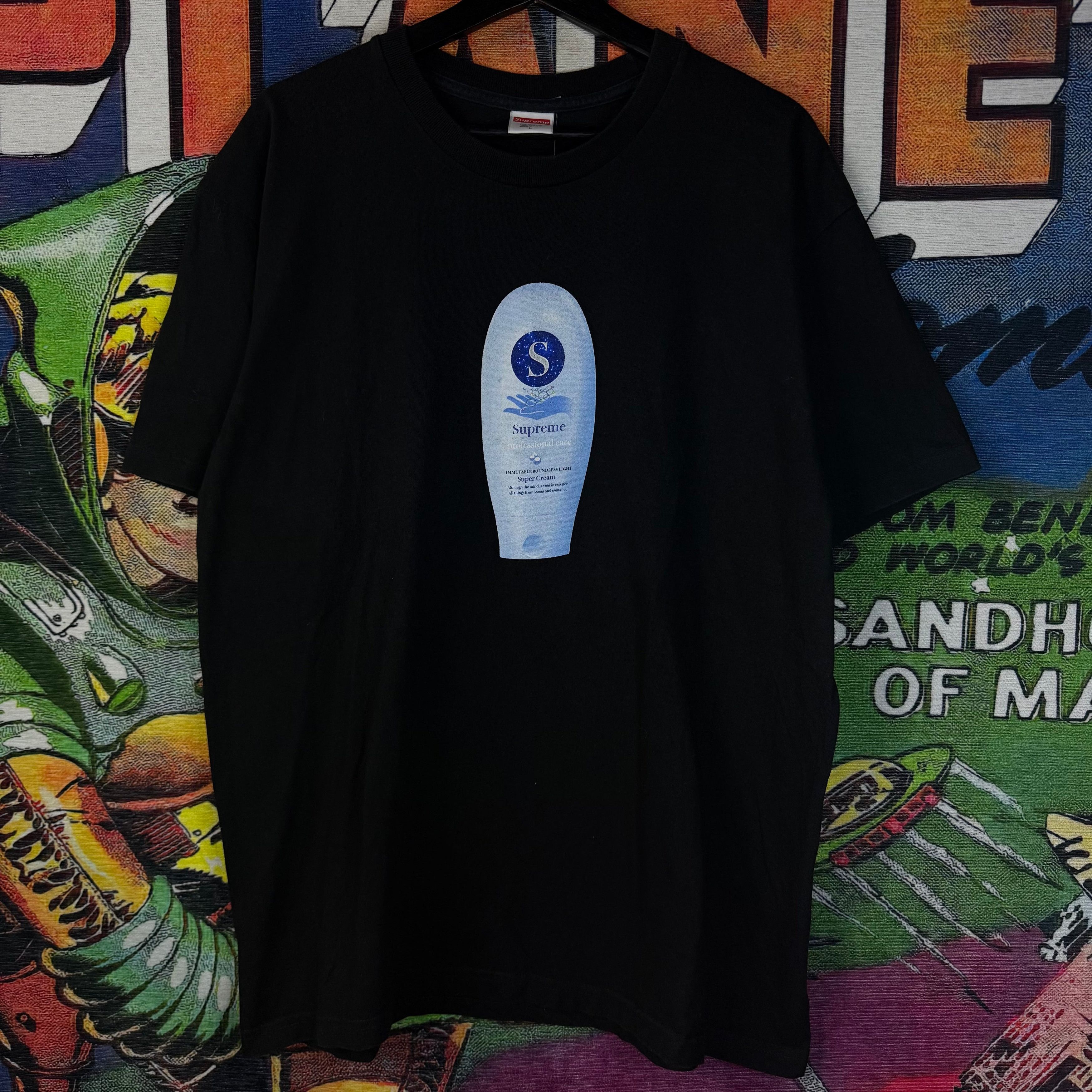 Supreme 2003 Supreme Malcolm X Tee White Political Large OG 90s