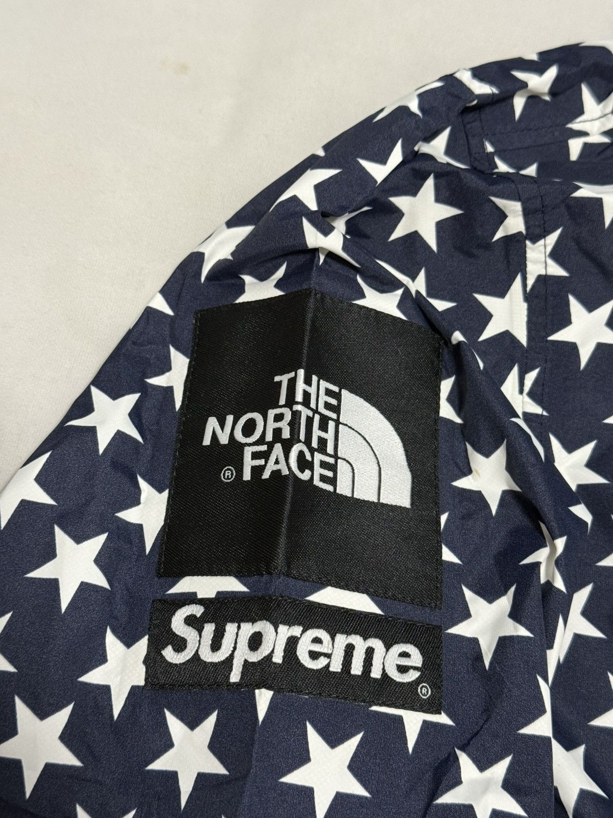 Supreme × The North Face Supreme tnf the north face 15ss navy star coach jacket Size US M / EU 48-50 / 2 - 2 Thumbnail