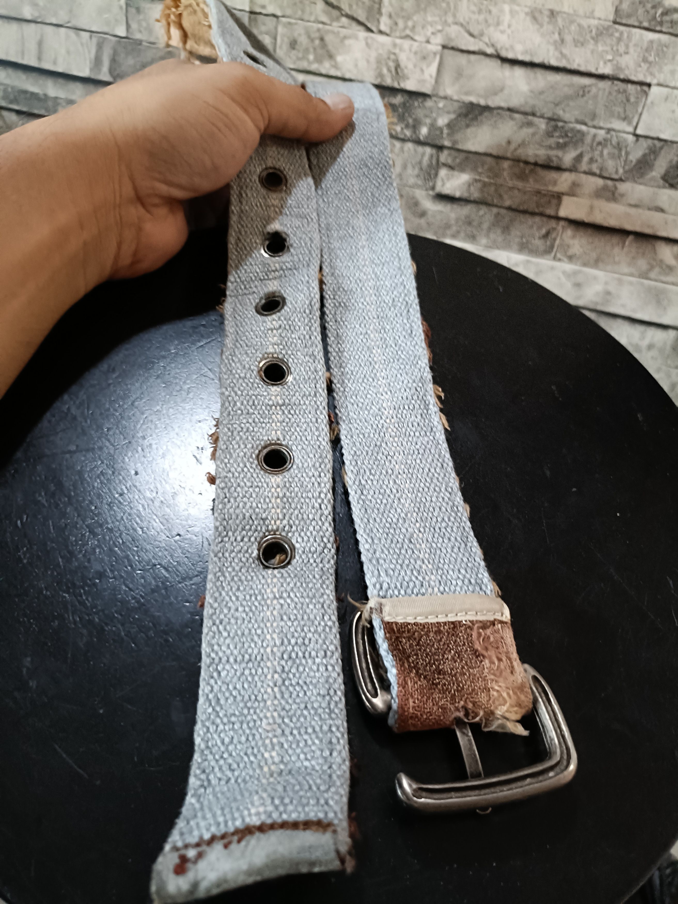 Japanese Brand Vintage japanese boro sashiko belt Size ONE SIZE - 3 Thumbnail