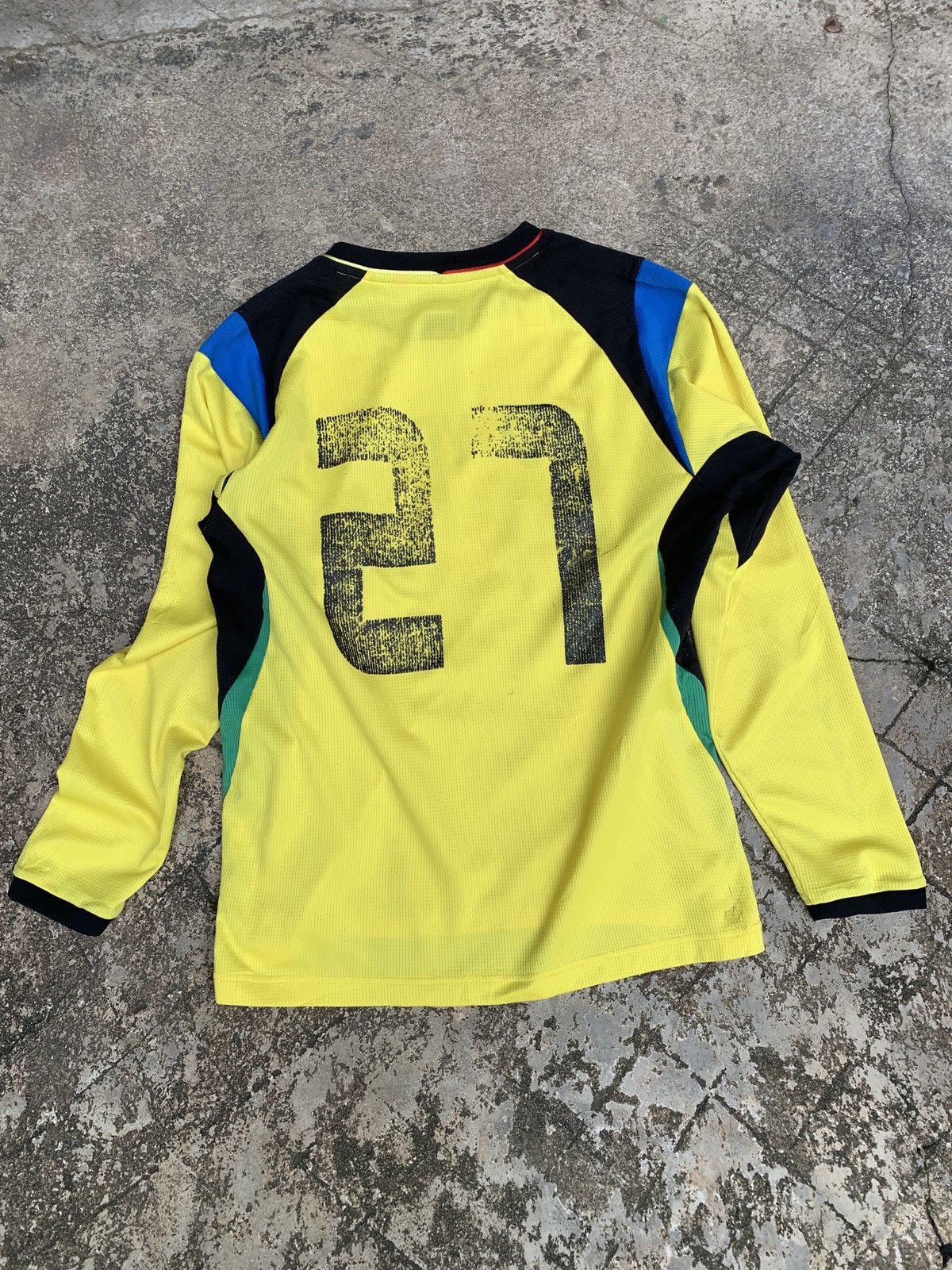 Japanese Brand Yonex Kashiwa Reysol J-League Football Longsleeve Jersey Size US M / EU 48-50 / 2 - 2 Thumbnail