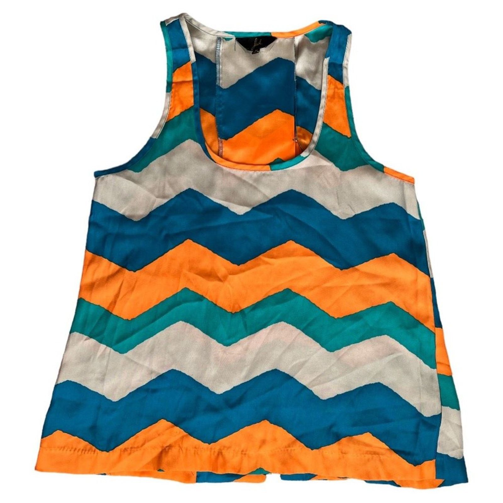 Other Jack Multicolor Printed Stripes Tank Top, M Size M / US 6-8 / IT 42-44 - 2 Thumbnail
