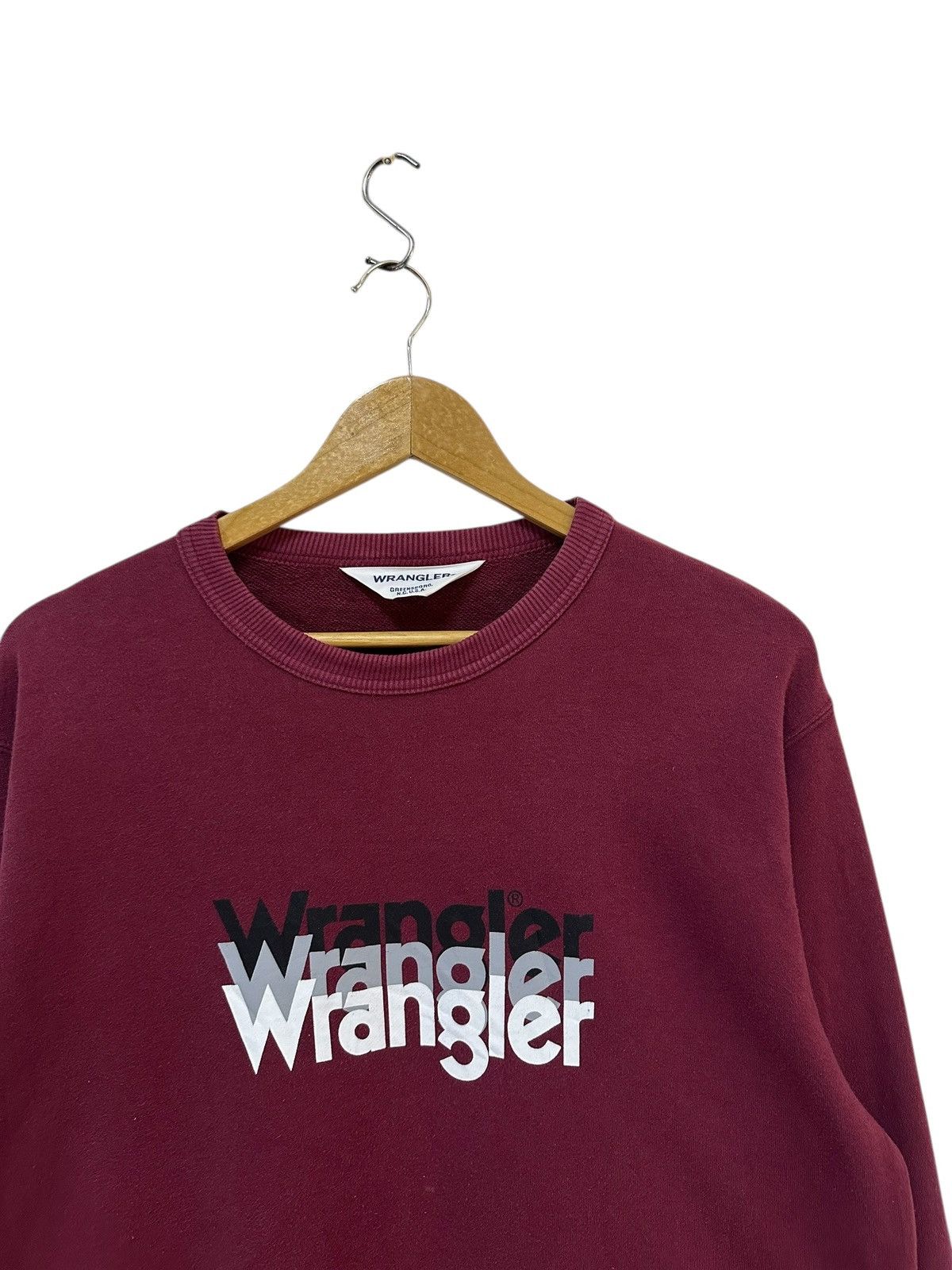 Wrangler Vintage wrangler sweatshirt big logo Size US M / EU 48-50 / 2 - 2 Thumbnail