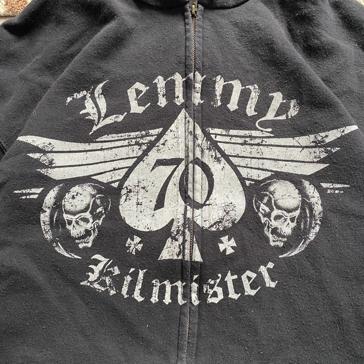 Band Tees MOTORHEAD RIP LEMMY KILMISTER 2015 LICENSED ZIP HOODIE Size US XL / EU 56 / 4 - 3 Thumbnail