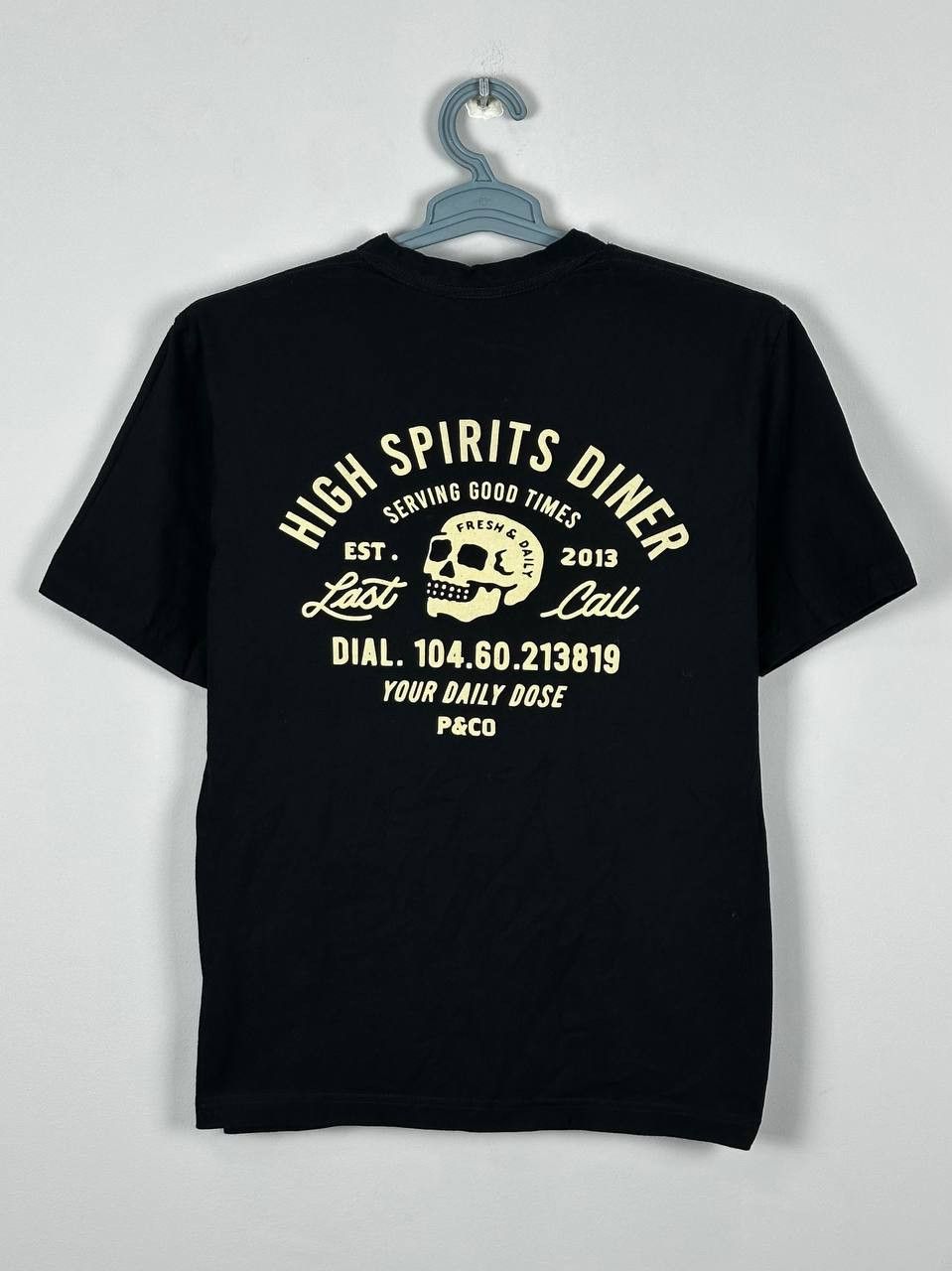 P&Co P&Co “High Spirits Diner” Big Logo T-Shirt Men’s Size S Size US S / EU 44-46 / 1 - 1 Thumbnail