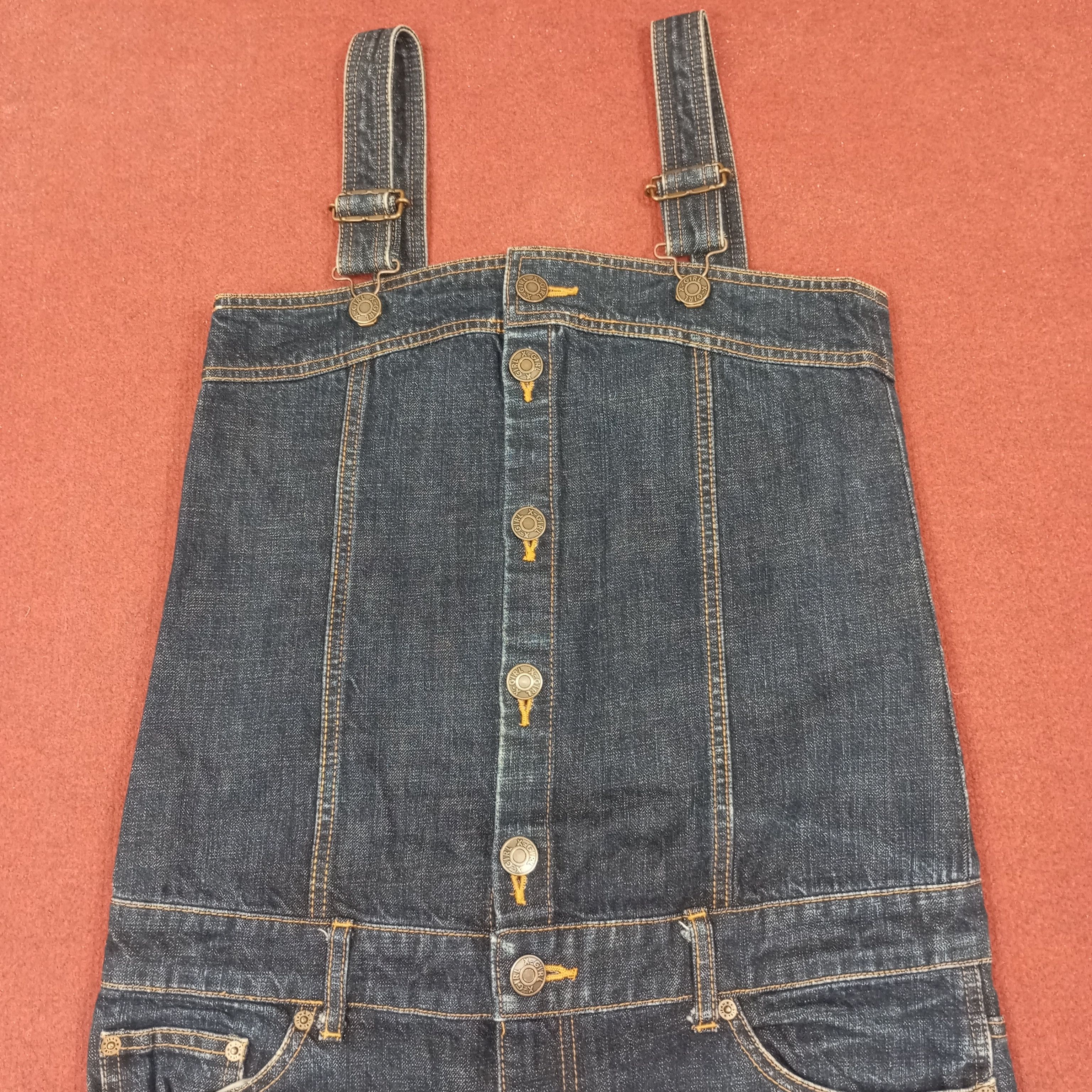 Other X-Girl Streetwear Style Overall Jeans Size US 36 / EU 52 - 2 Thumbnail