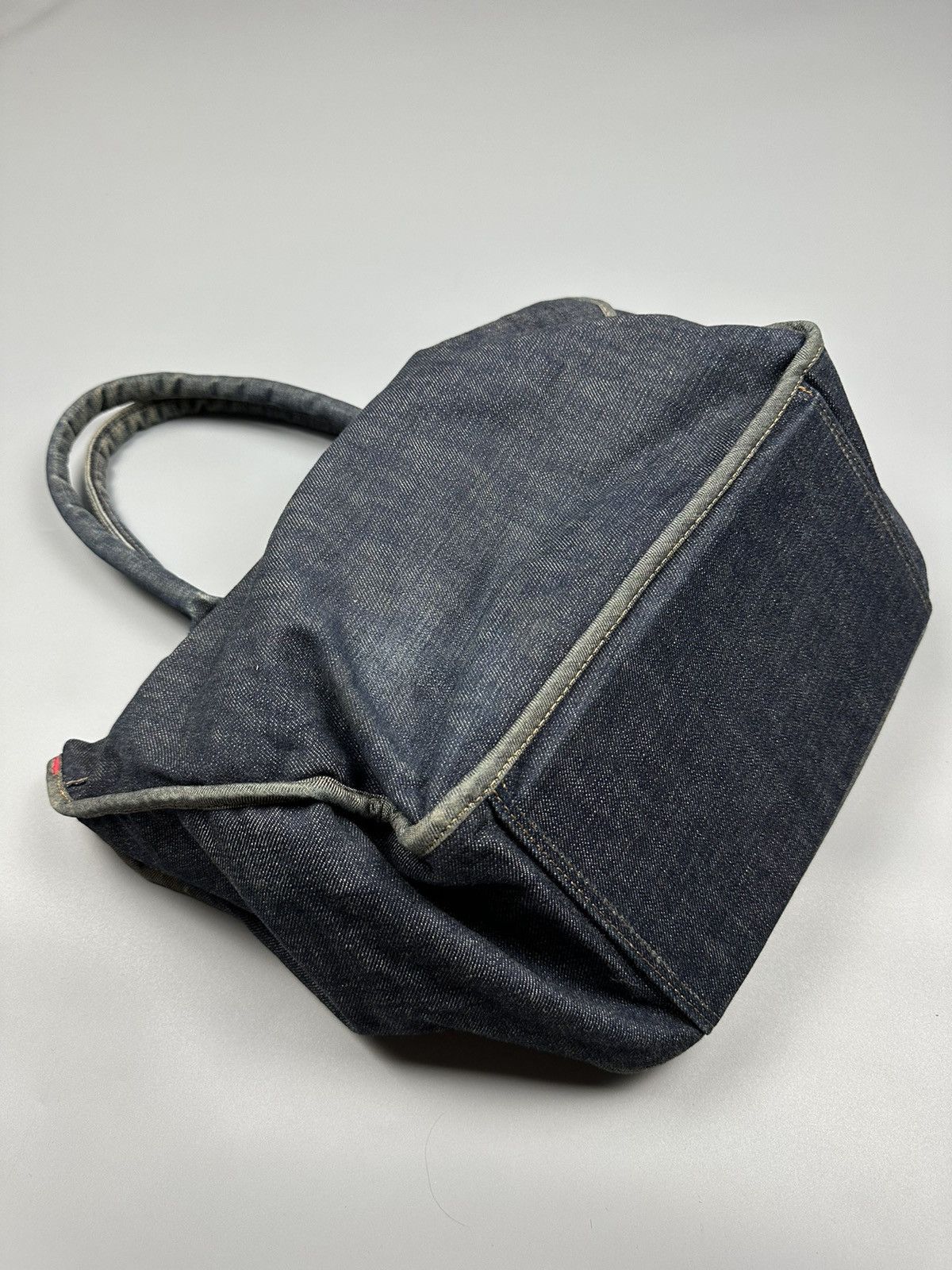 Y's × Yohji Yamamoto Vintage Y’saccs Doux Yohji Yamamoto Denim Tote Bag Size ONE SIZE - 5 Thumbnail