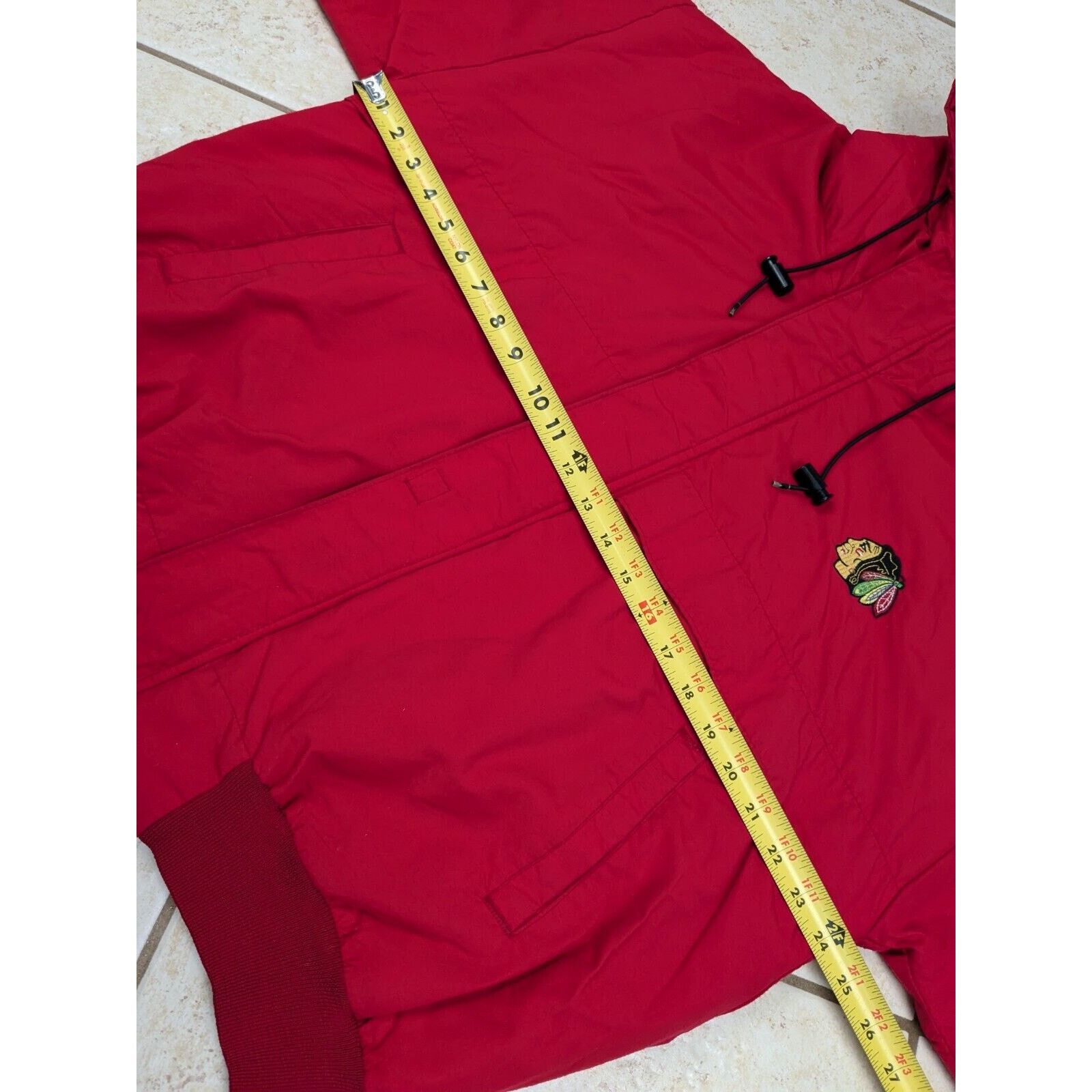 Chalk Line Vtg 1980s Blackhawks Chalk Line Spellout Jacket NHL Hockey Size US L / EU 52-54 / 3 - 5 Thumbnail