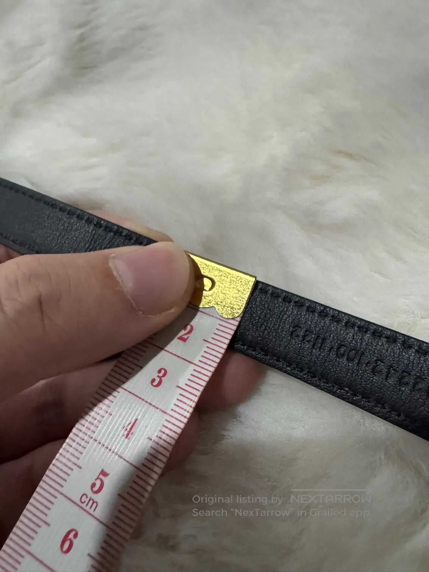 Saint Laurent Paris Saint Laurent Paris size 100 Black and silver belt| Size ONE SIZE - 8 Thumbnail