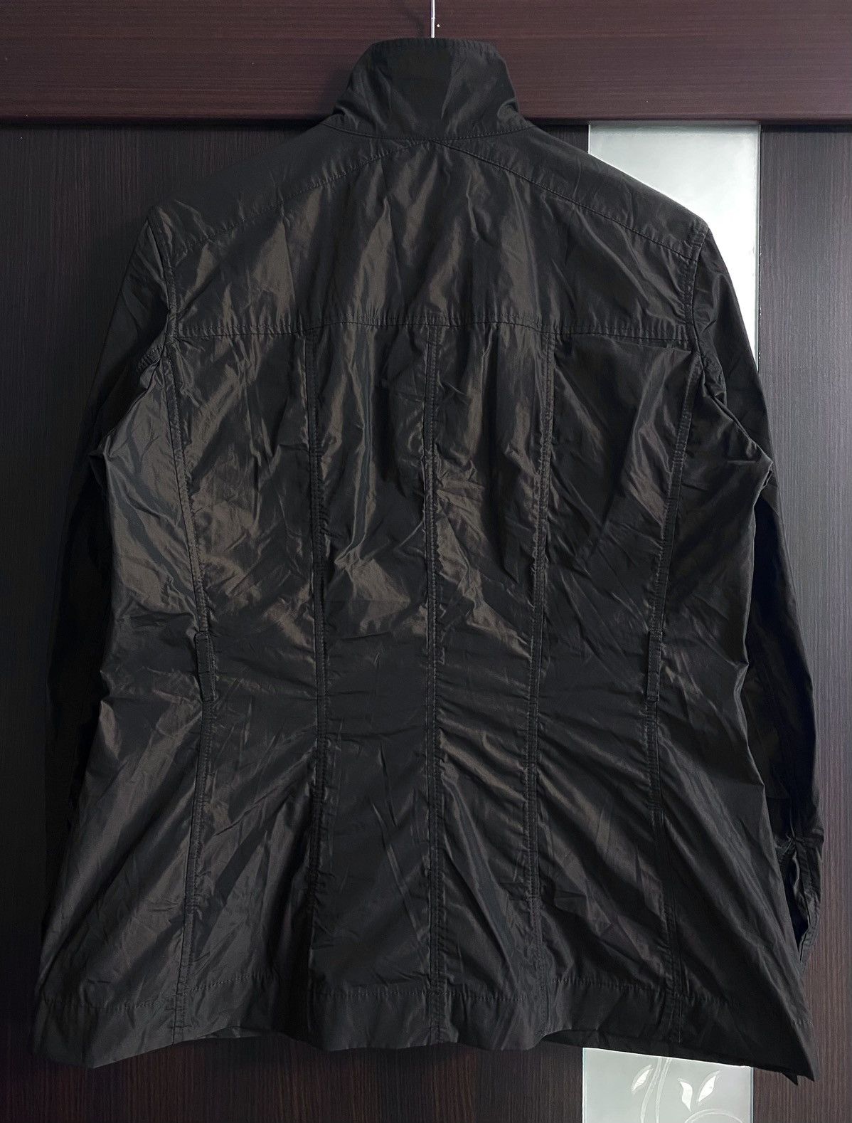 Add Add Italy Chocolate Brown M 65 Shimmer Nylon Light Jacket Size US M / EU 48-50 / 2 - 3 Thumbnail