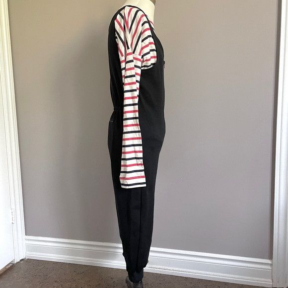 Vintage Vintage TRO Black Cropped Sleeveless Ski Jumpsuit - S Size 28" / US 6 / IT 42 - 6 Thumbnail