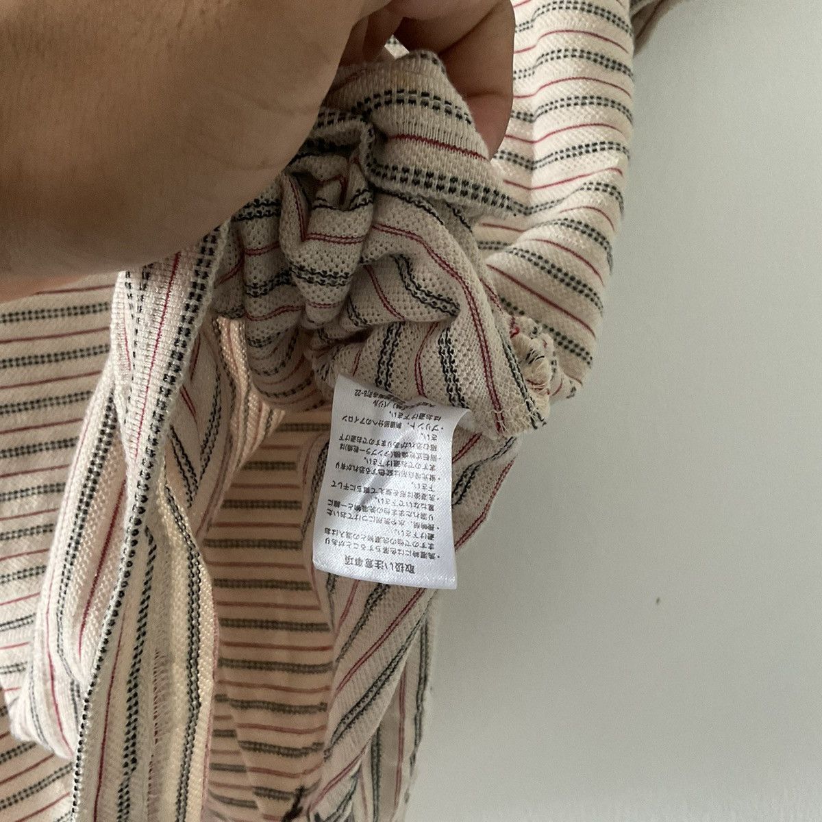 Michiko Koshino London Vintage Michiko Koshino London Buttonless Designer Stripe Size US M / EU 48-50 / 2 - 5 Thumbnail