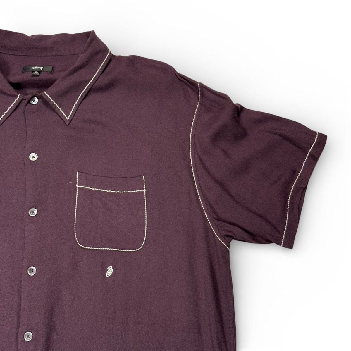 Stussy Contrast Shirt Size US XL / EU 56 / 4 - 3 Thumbnail