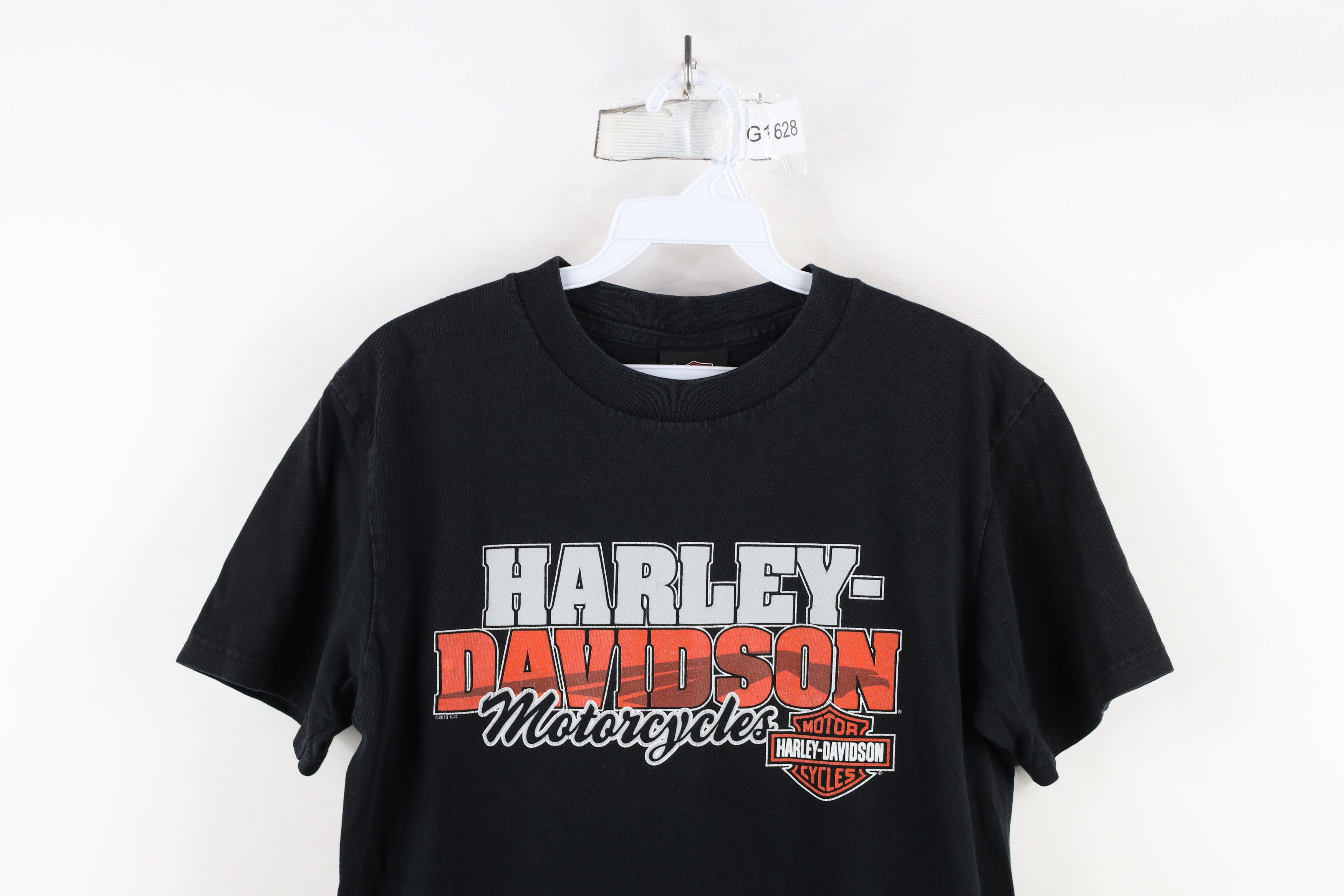 Harley Davidson × Vintage Vintage Y2K Harley Davidson Spell Out Skull Skeleton T-Shirt Size US M / EU 48-50 / 2 - 2 Thumbnail