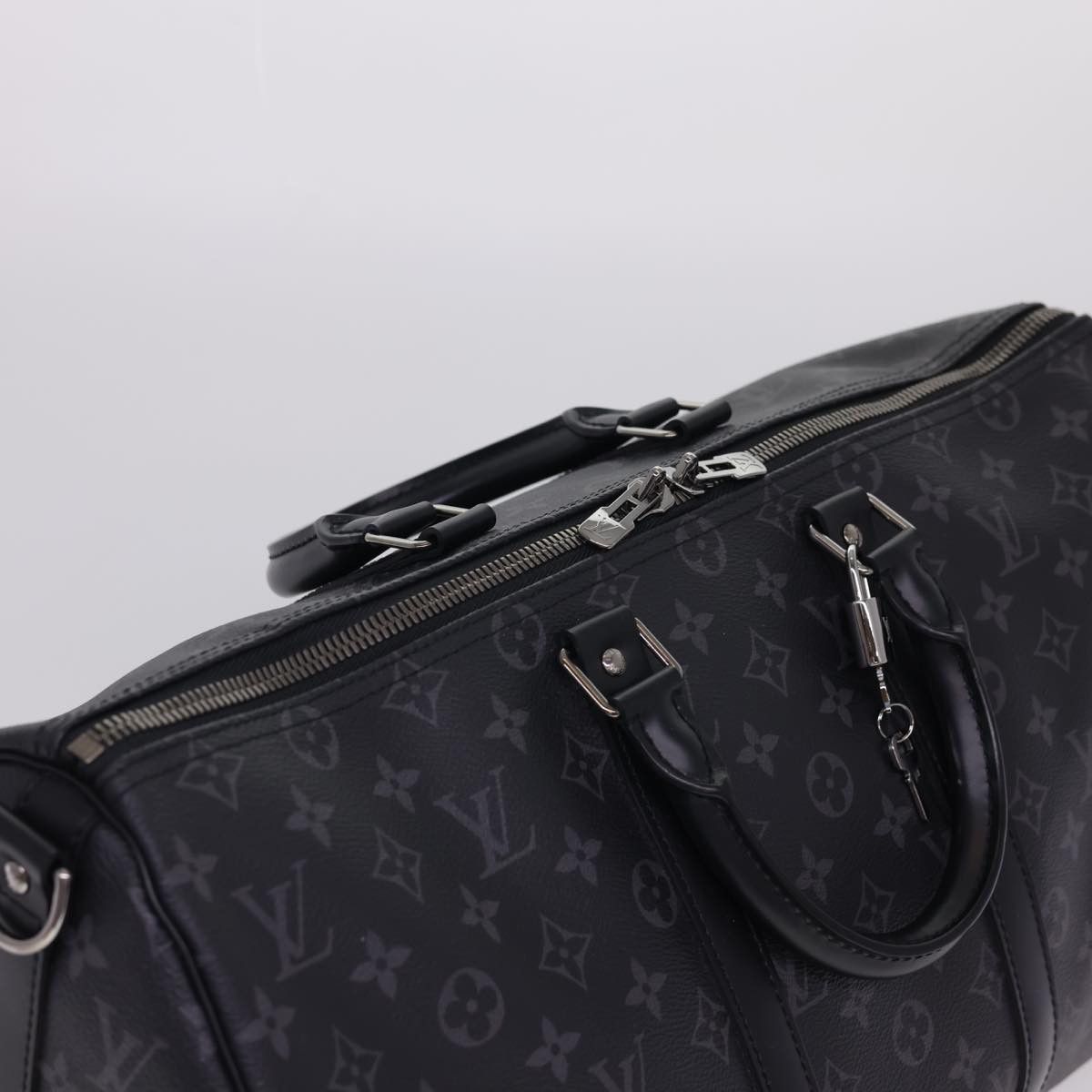 Louis Vuitton LOUIS VUITTON Eclipse Keepall Bandouliere 45 Boston Bag Size ONE SIZE - 6 Thumbnail