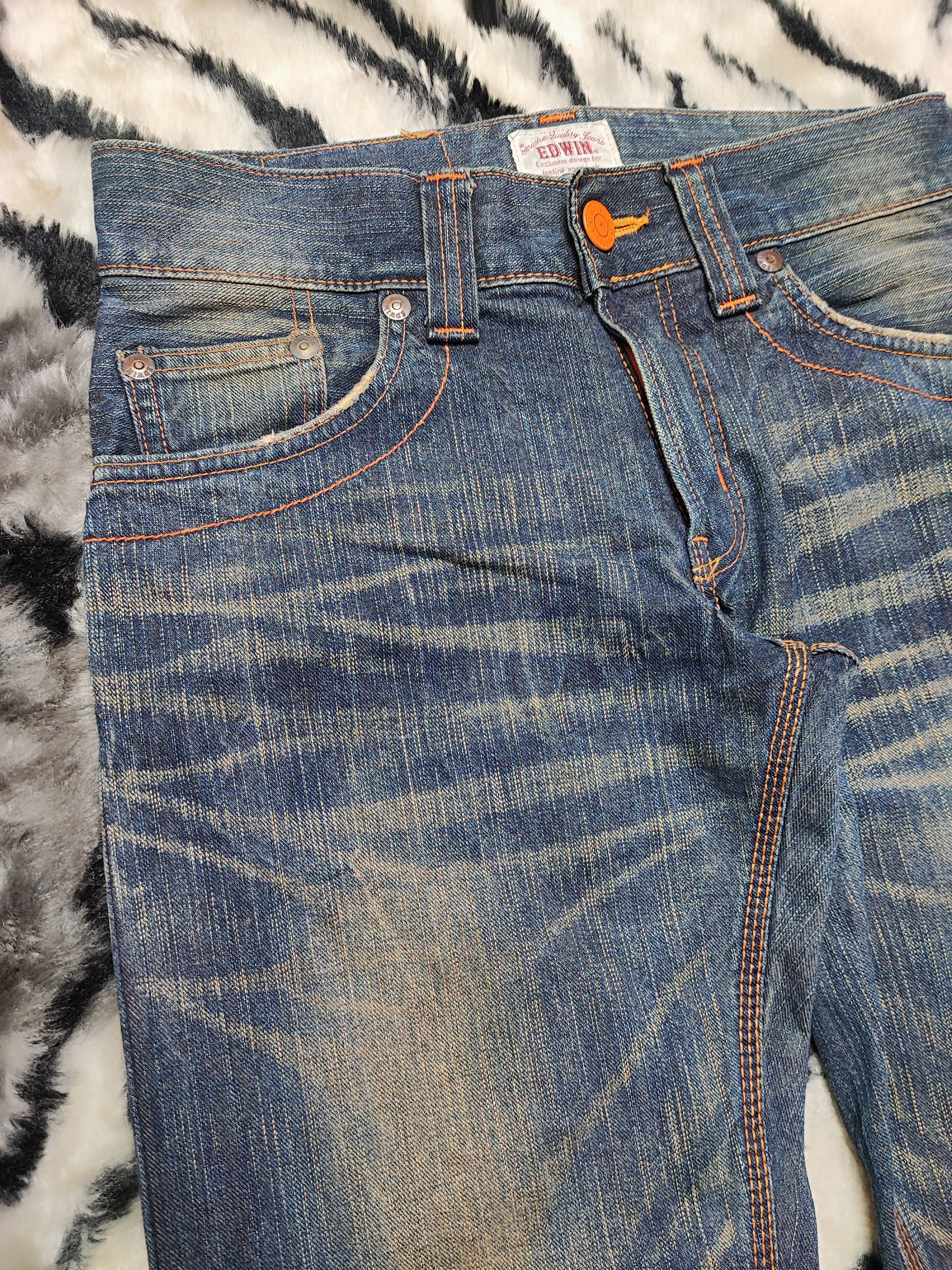 Edwin EDWIN VINTAGE XV FADED JEANS VERY RARE Size US 30 / EU 46 - 8 Thumbnail