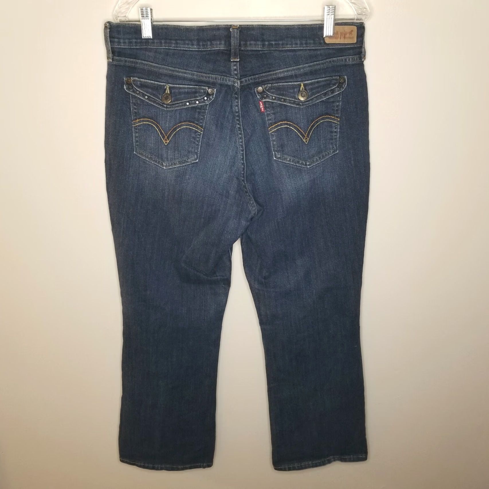 Levi's Levi's 515 Jeans Women Bootcut 34x27 Blue Size 34" / US 12 / IT 48 - 5 Thumbnail