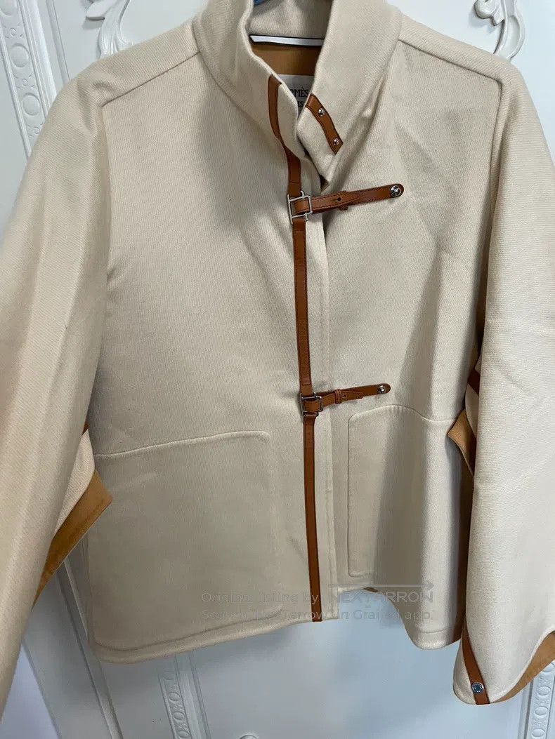Hermes Hermes Cashmere Wool Tweed Size XXS / US 00 / IT 34 - 4 Thumbnail