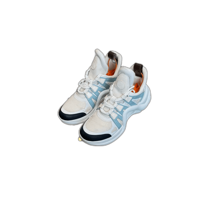 Louis Vuitton LV Archlight Dad Sneakers Size 37 White Blue Size US 6 / IT 36 - 1 Thumbnail