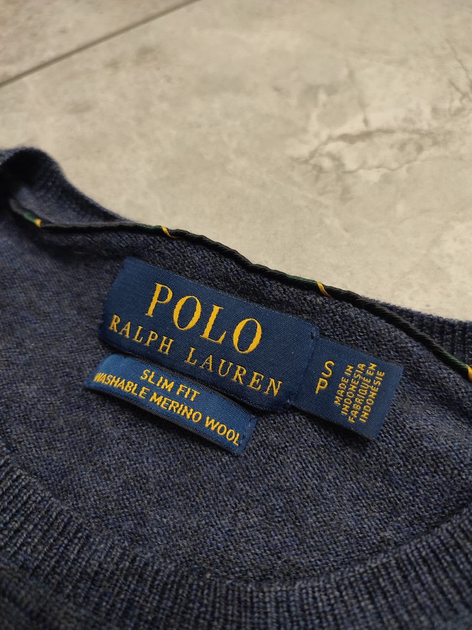 Polo Ralph Lauren Polo Ralph Lauren washable merino wool sweater for men S sz Size US S / EU 44-46 / 1 - 5 Thumbnail