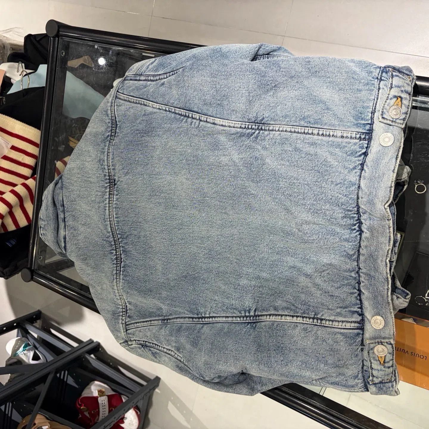 Balenciaga Balenciaga FW22 Denim Jacket. Size XS / US 0-2 / IT 36-38 - 7 Thumbnail