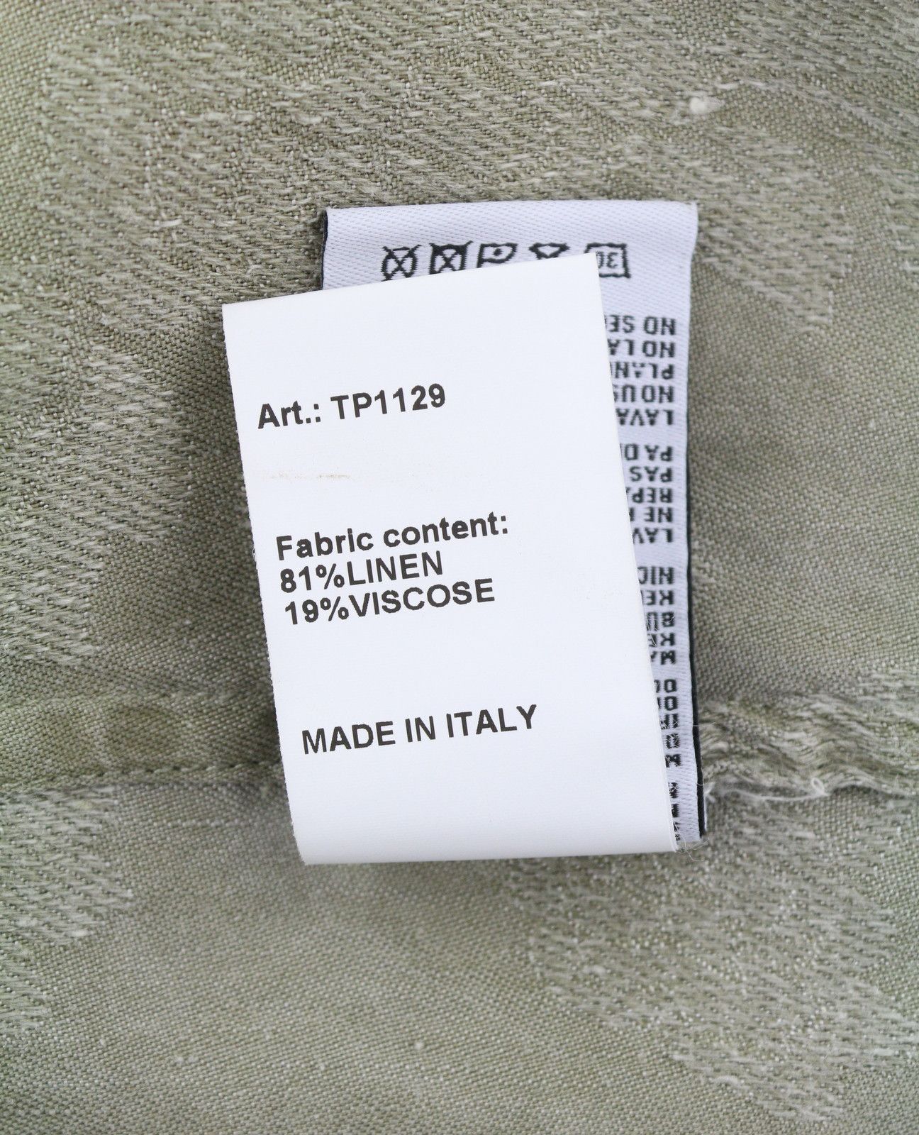 R13 JUMBO SHIRTDRESS XS/S Olive Floral Linen PS26 Dress 88825 Size XS / US 0-2 / IT 36-38 - 12 Thumbnail