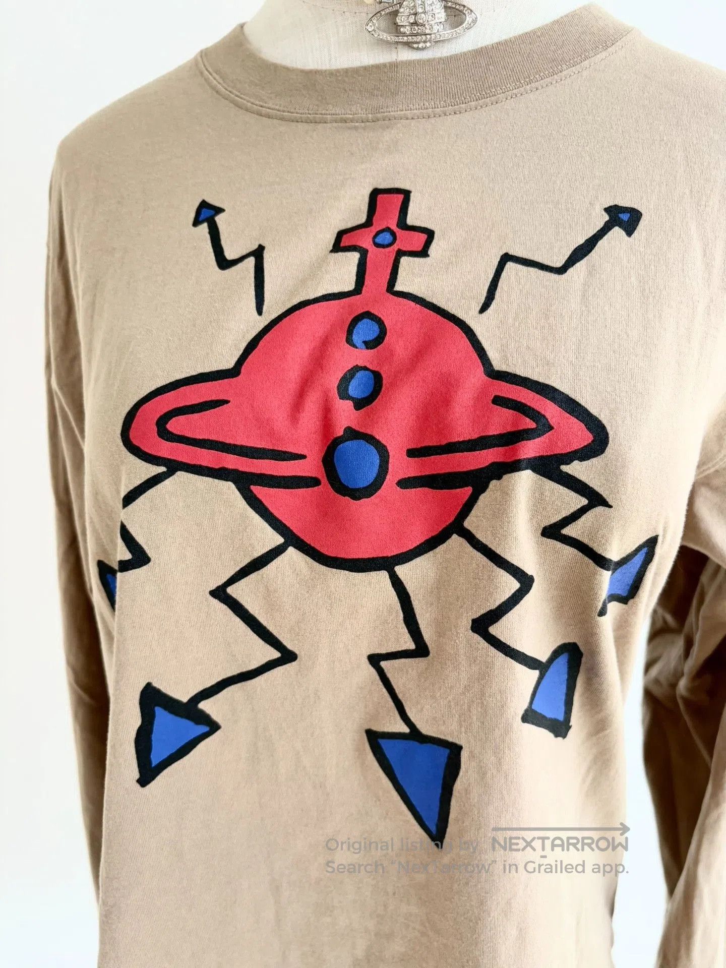 Vivienne Westwood Vivienne Westwood Vintage Beige Saturn Top. Size M / US 6-8 / IT 42-44 - 3 Thumbnail