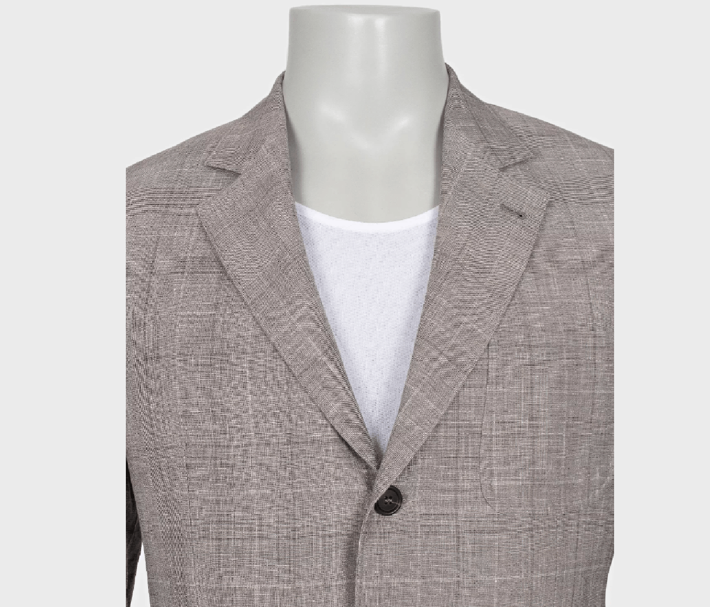 Brunello Cucinelli Brunello Cucinelli men’s gray checkered jacket Size 50R - 4 Thumbnail