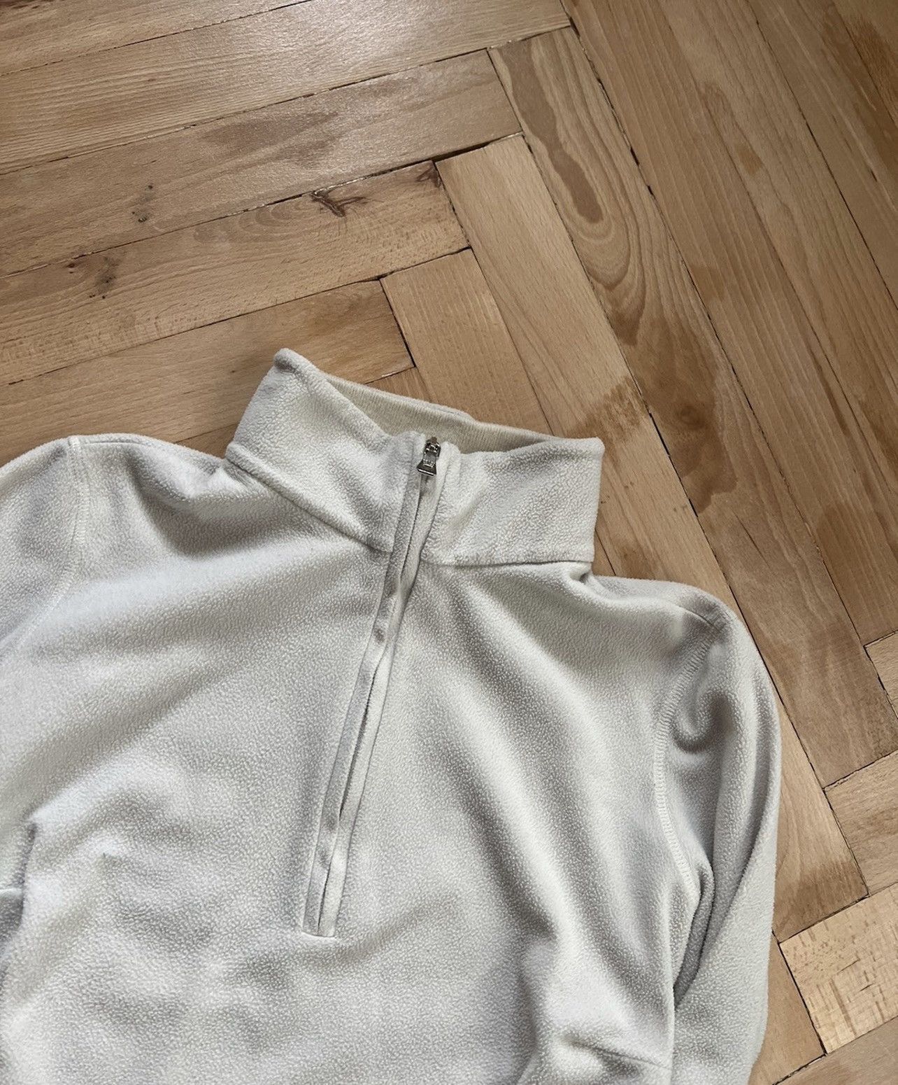 Prada × Vintage Prada fleece brown tab Vintage logo Size M / US 6-8 / IT 42-44 - 2 Thumbnail