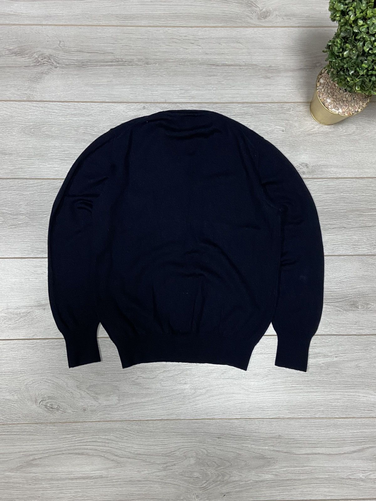 Vivienne Westwood Vivienne Westwood orb wool sweater v neck Size US L / EU 52-54 / 3 - 9 Thumbnail