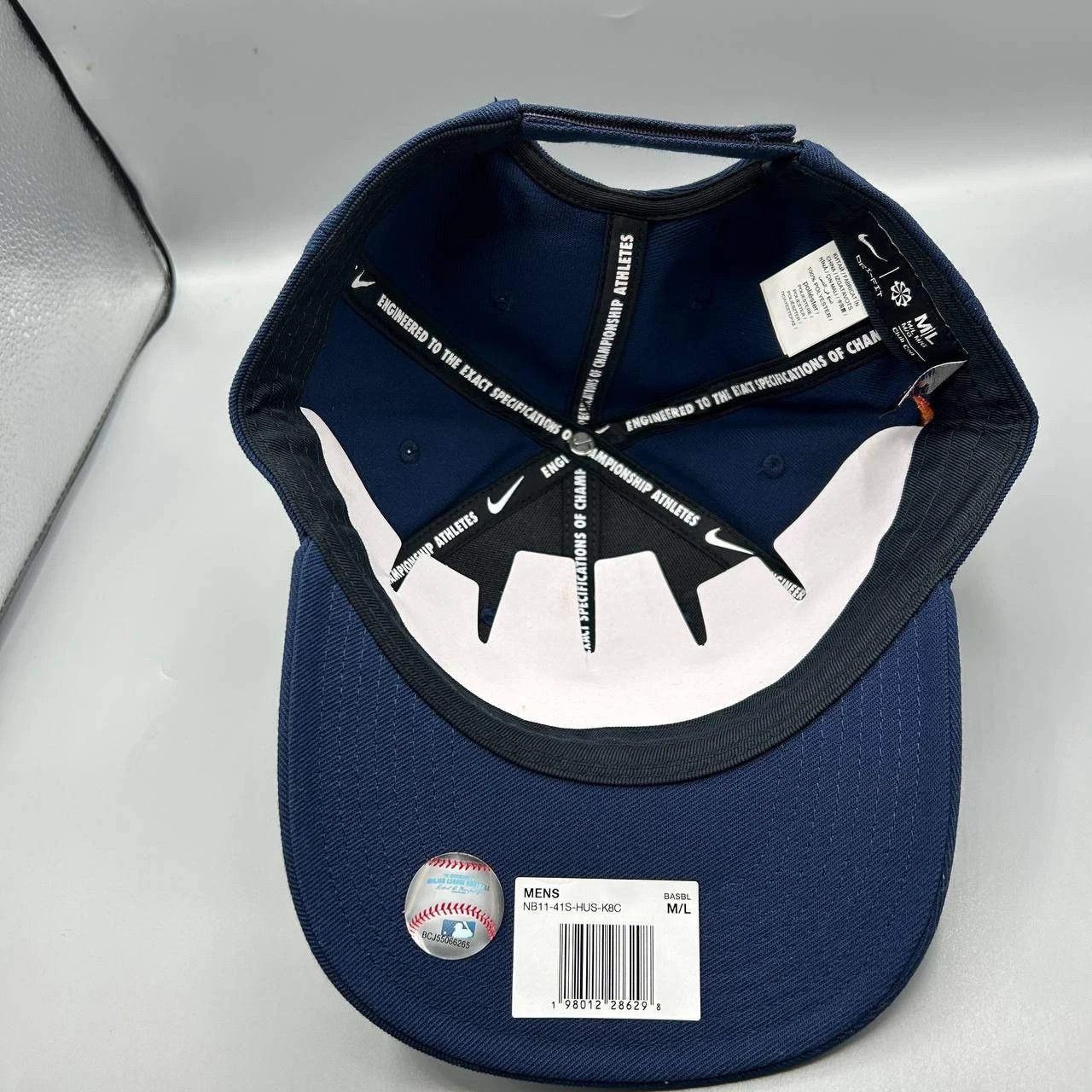 Nike Houston Astros x Nike Club Hat Men M-L Dri-Fit Strap Back Size ONE SIZE - 6 Thumbnail